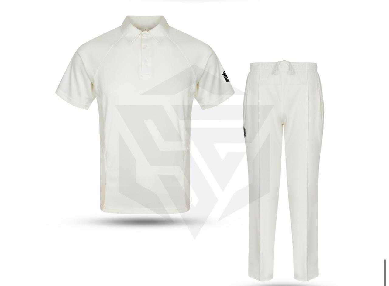 Customized Cricket Test Uniform Tailored for Champions Team With Your embroidery Logo Player Name 