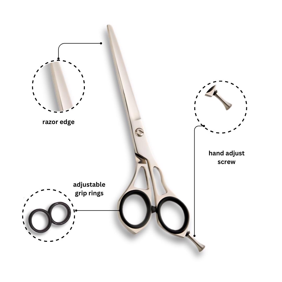 Professional Barber Hair Cutting Scissor with razor edge - view 2