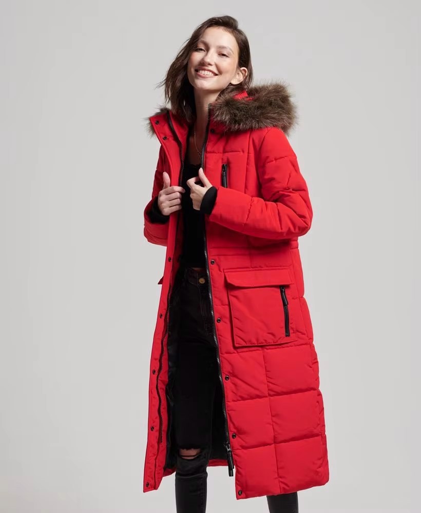 Wholesale Women's Jacket Long Women's Winter Casual Clothes Women's Thick Down Puffer Jacket - view 4