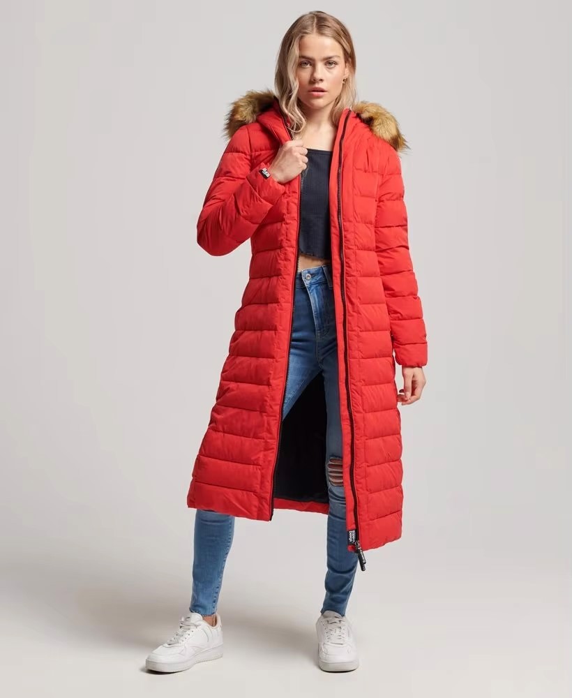 Wholesale Women's Jacket Long Women's Winter Casual Clothes Women's Thick Down Puffer Jacket - view 5