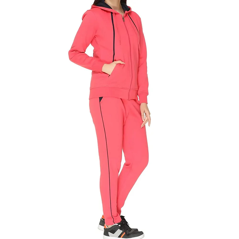 Track Suit Set Women Bulk Wholesale Custom Design - view 2