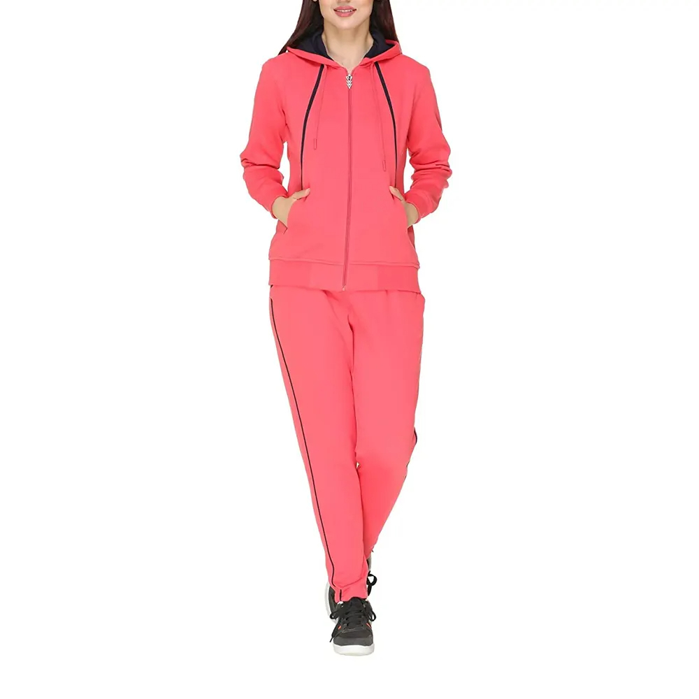 Track Suit Set Women Bulk Wholesale Custom Design - view 3