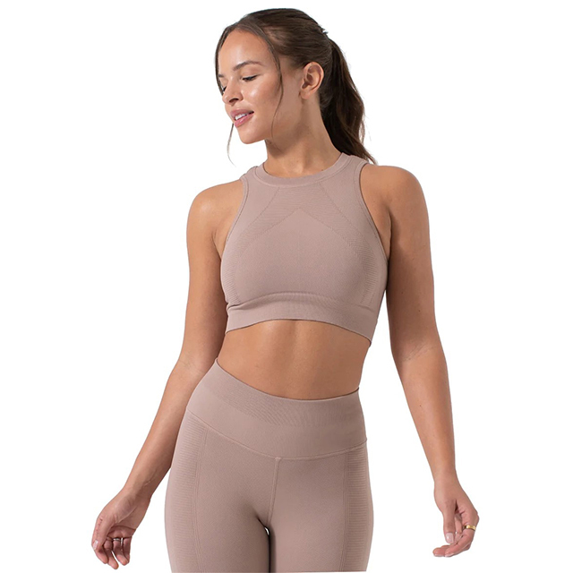 Wholesale Quick Dry Workout Sports Yoga Top High Impact Fitness Sports Bra For Women - view 3