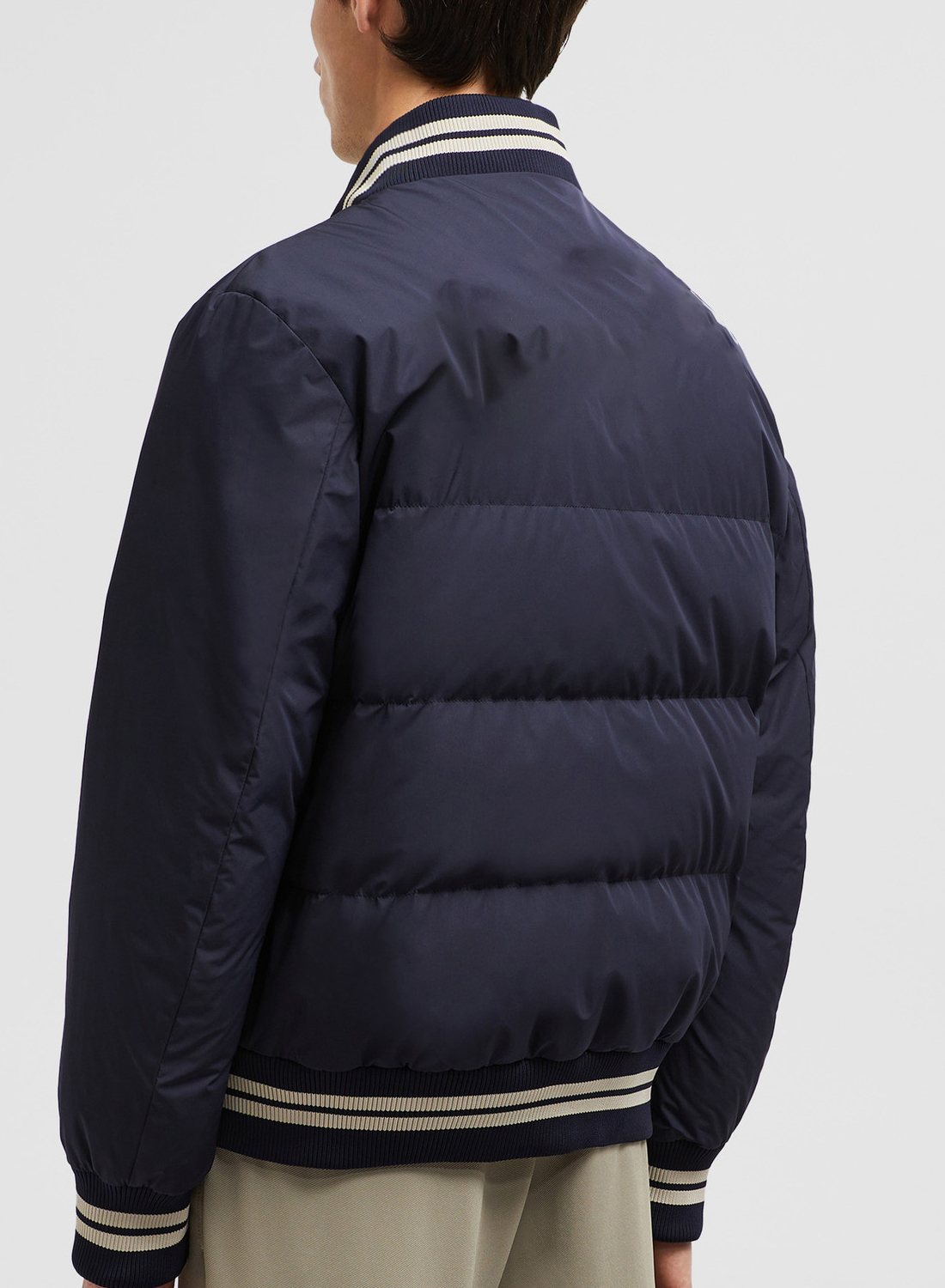 Customise New Men`s Babble Jacket  With Custom Rib  - view 2