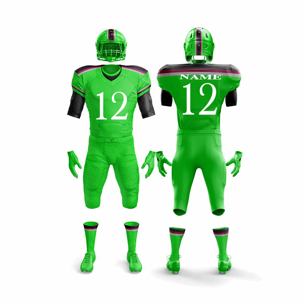  Custom American Football Uniform For Adults High Quality Custom Sublimation Football Jersey - view 4