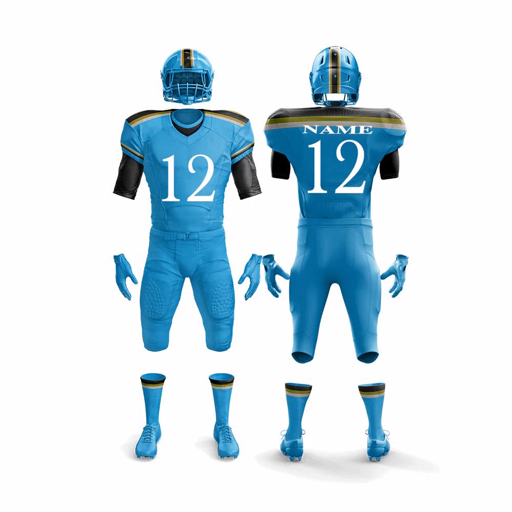  Custom American Football Uniform For Adults High Quality Custom Sublimation Football Jersey - view 5