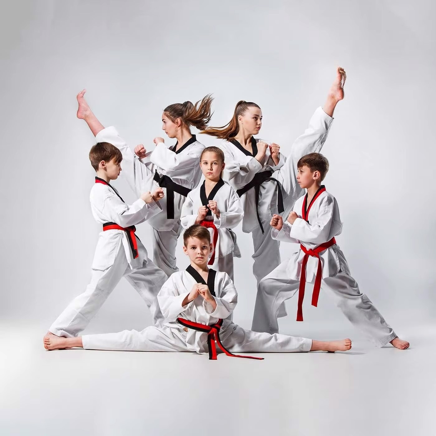 Whole Sale Hot sale polyester cotton karate uniform / Martial Arts Uniform-Twill fabric - view 6