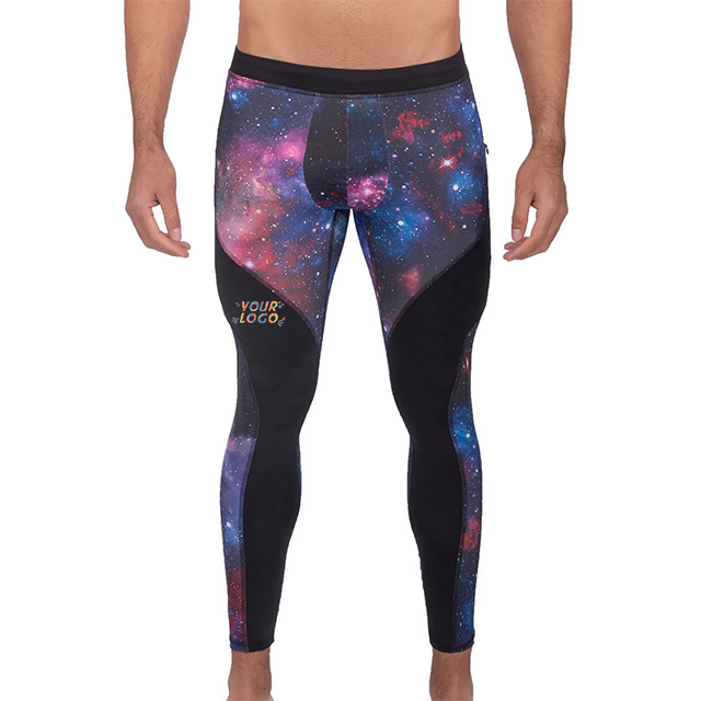 Custom Logo MMA Wholesale Sublimation Sports Leggings Compression Wear MMA Spats for men - view 2