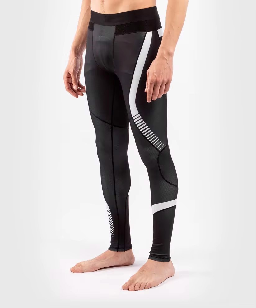 Custom Logo MMA Wholesale Sublimation Sports Leggings Compression Wear MMA Spats for men - view 3