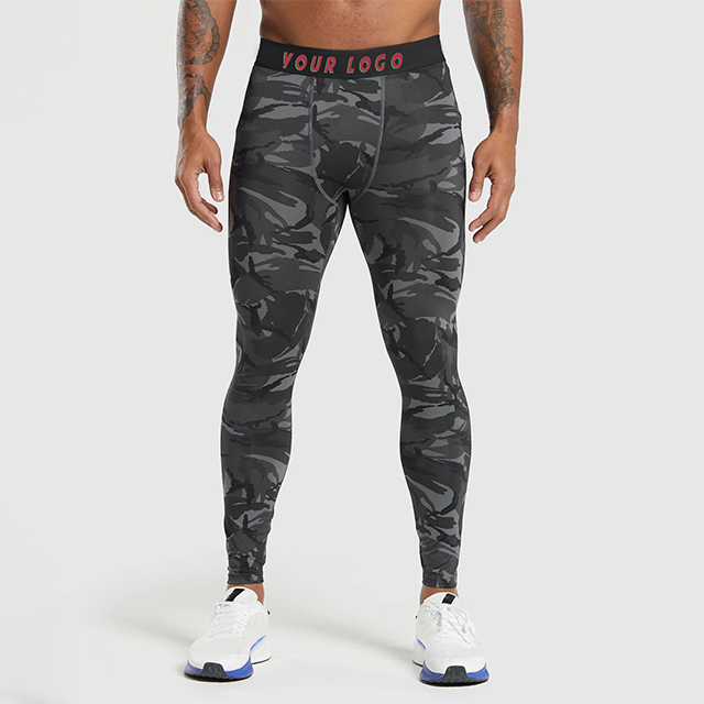 Custom Logo MMA Wholesale Sublimation Sports Leggings Compression Wear MMA Spats for men - view 5