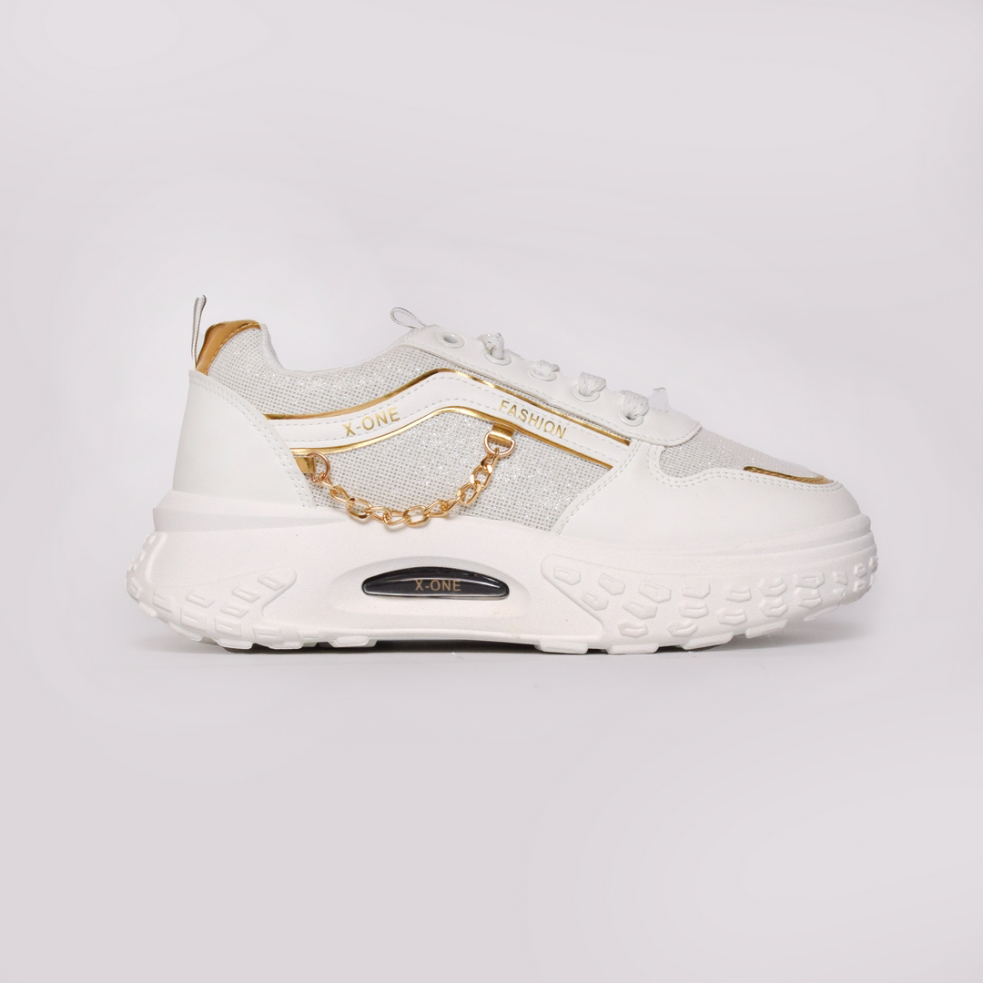 women premium pink chunky sneaker - view 4