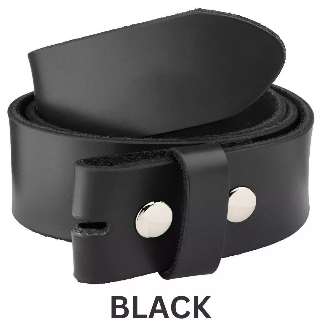 Customized 100% Leather Men's Belt Without Buckle All Size  