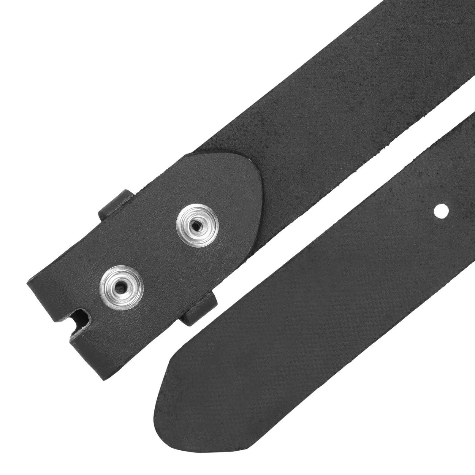 Customized 100% Leather Men's Belt Without Buckle All Size   - view 7