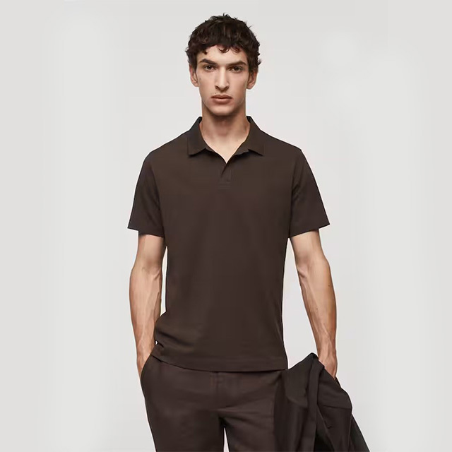 Custom Men's Short-Sleeved Polo Shirt Summer Work Advertising T-Shirt Embroidered Clothing