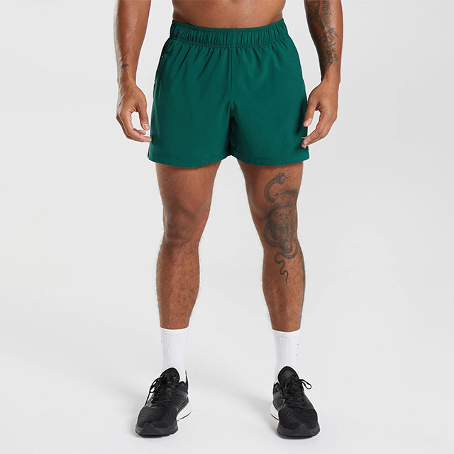 Men's 2-in-1 Training Shorts Quick Dry Athletic Gym Boxer with Tights Sweat Shorts - view 2
