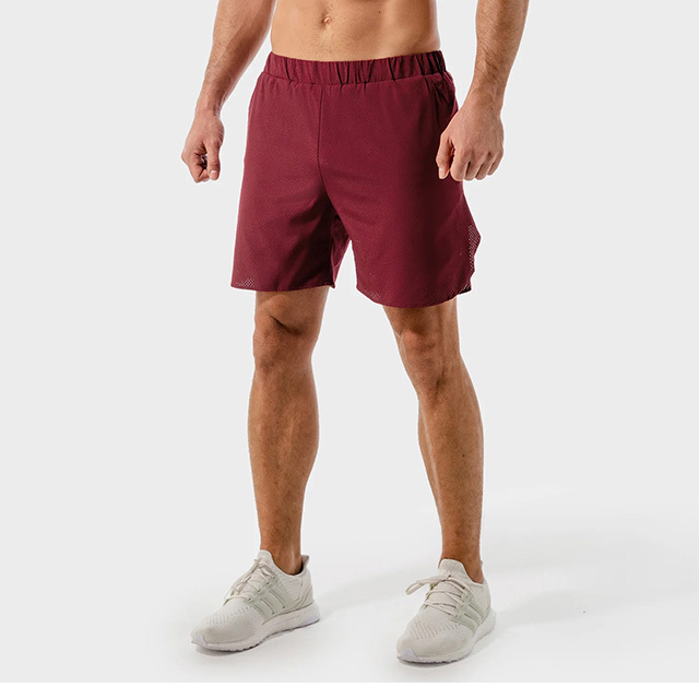 Men's 2-in-1 Training Shorts Quick Dry Athletic Gym Boxer with Tights Sweat Shorts - view 4