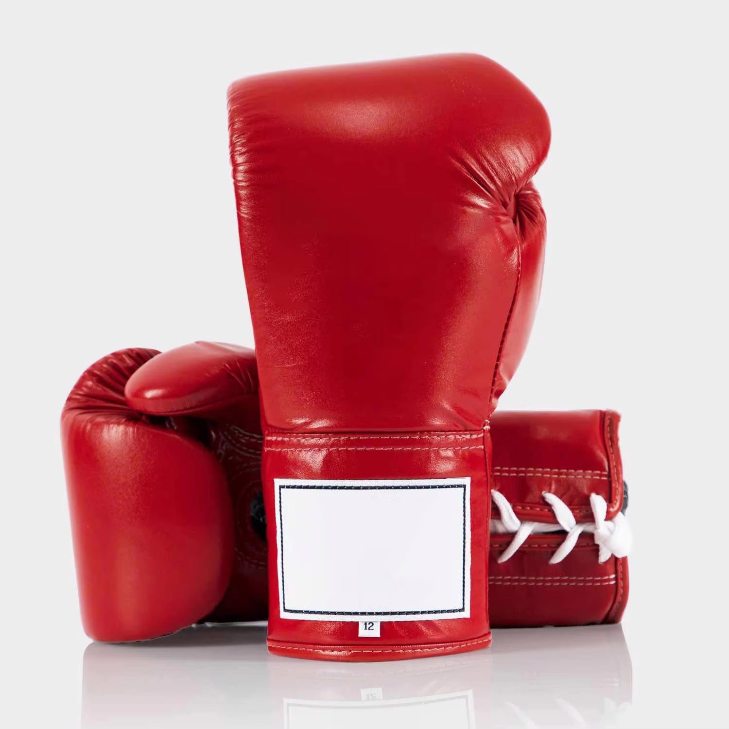 boxing gloves/ Professional custom/ High quality sparring fight training Lace Up Boxing gloves - view 3