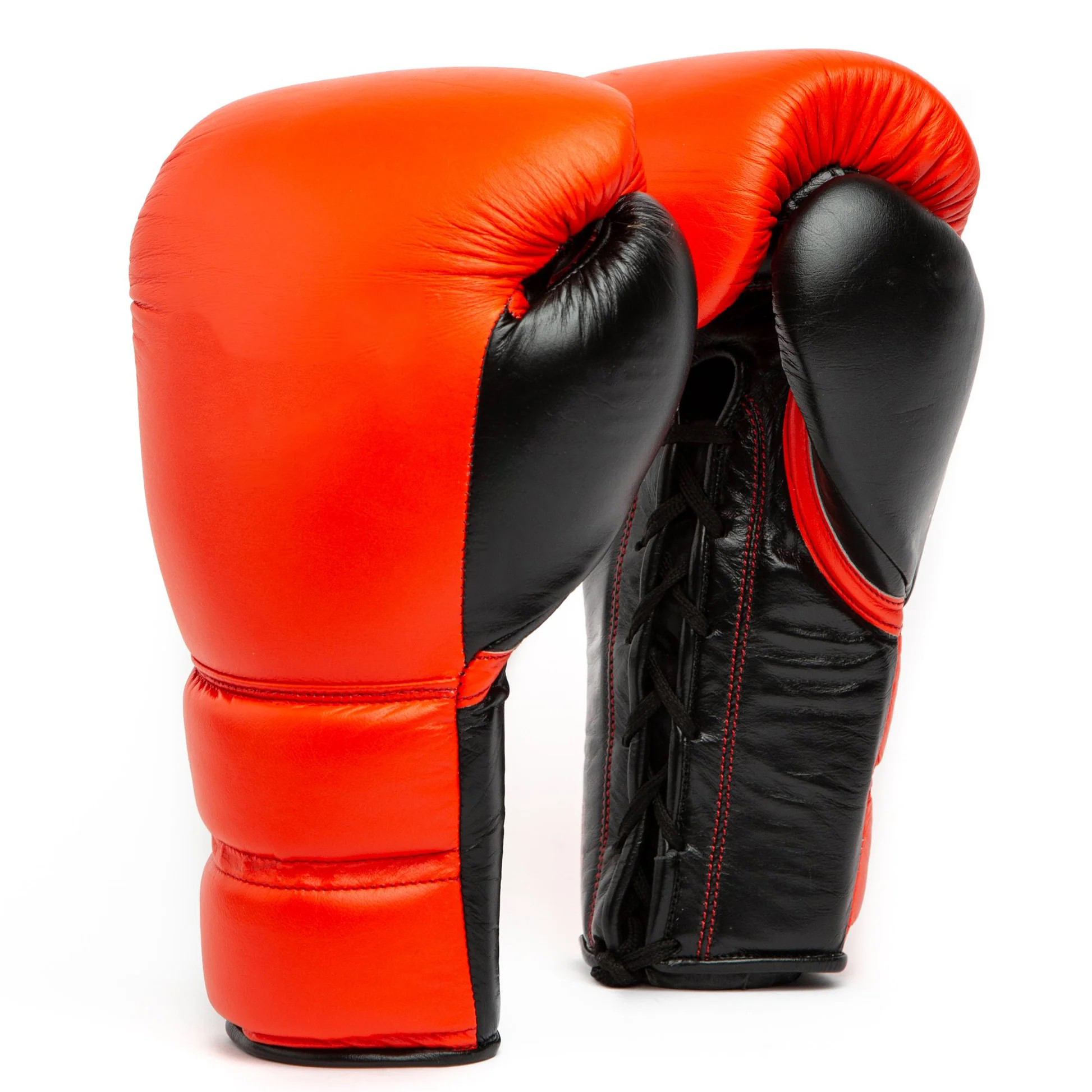 boxing gloves/ Professional custom/ High quality sparring fight training Lace Up Boxing gloves - view 7