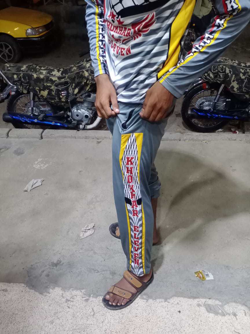  High Quality Dry Fit Trousers With Customised Printing