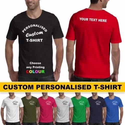  High Quality Basic T Shirts with Customised DTF printing
