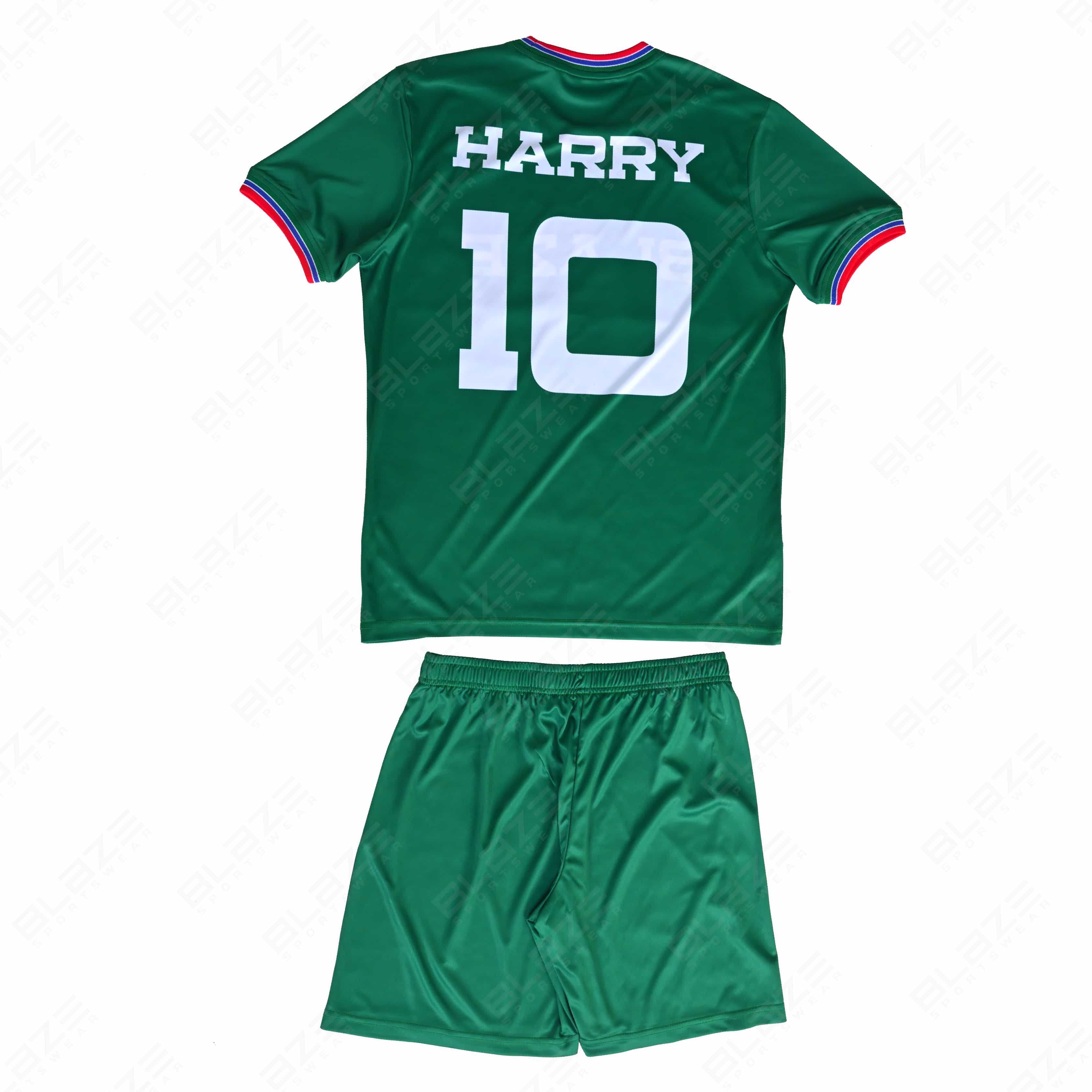  Custom soccer uniforms made from lightweight 100% polyester with digital print for Top performance - view 2