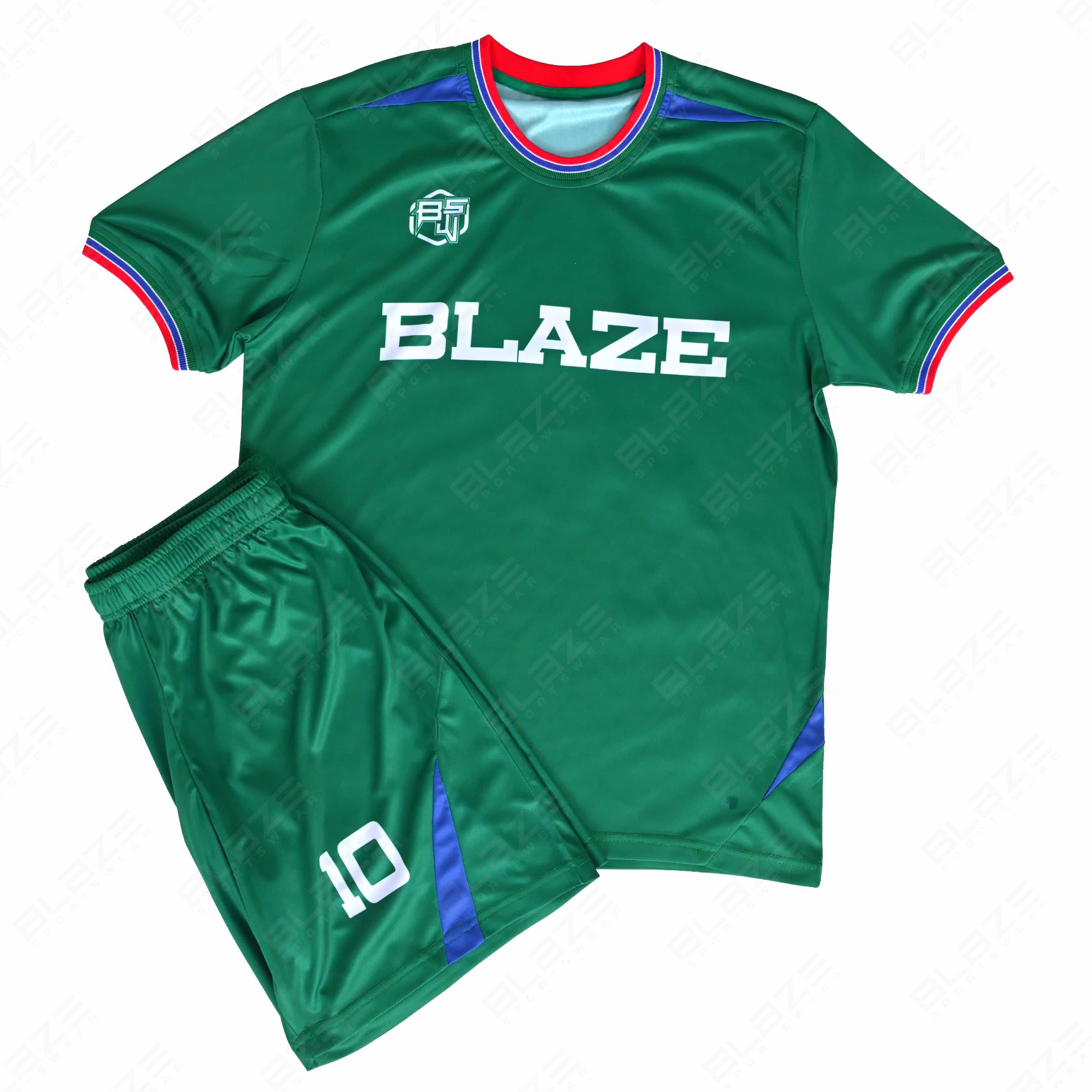  Custom soccer uniforms made from lightweight 100% polyester with digital print for Top performance - view 7