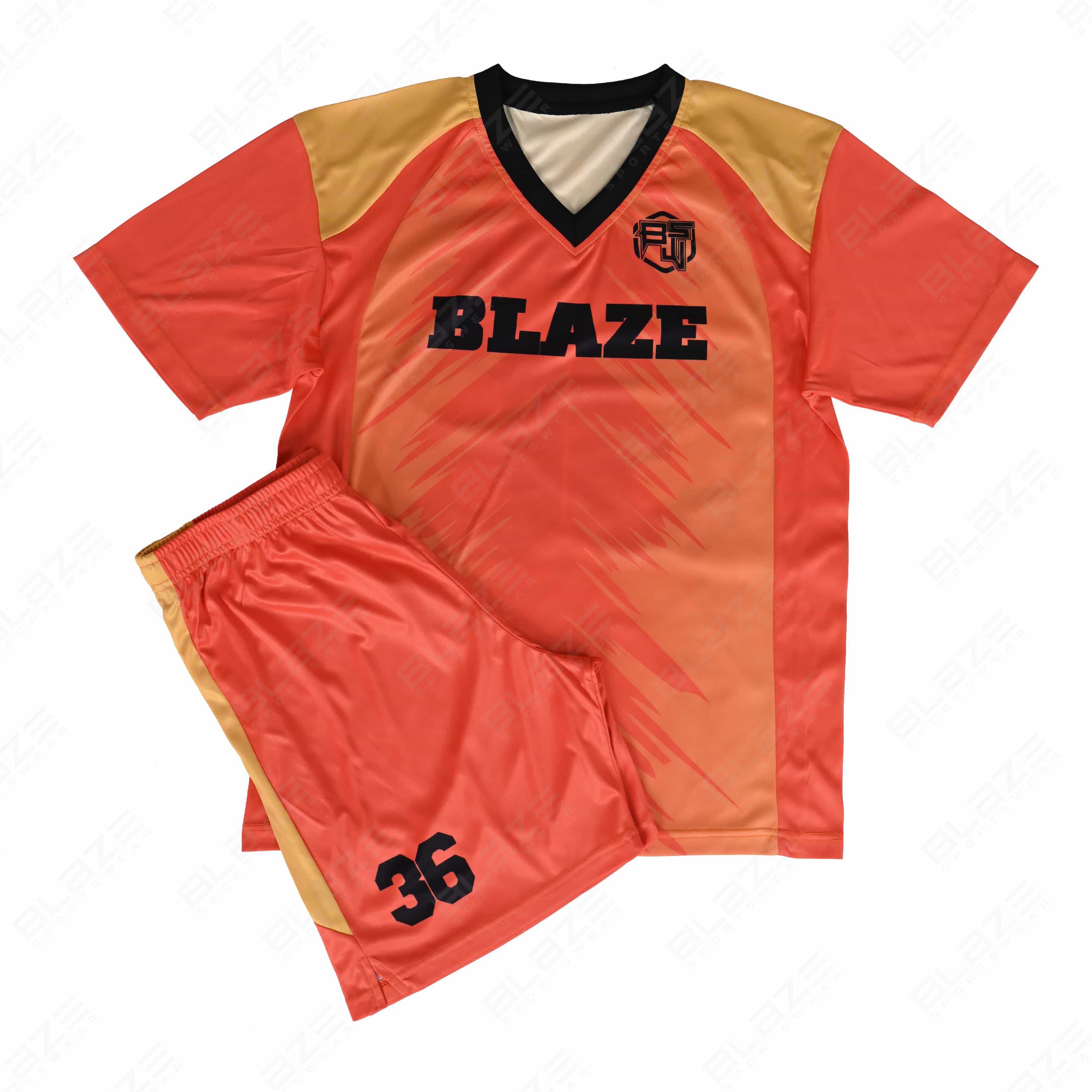  Custom soccer uniforms made from lightweight 100% polyester with digital print for Top performance - view 11