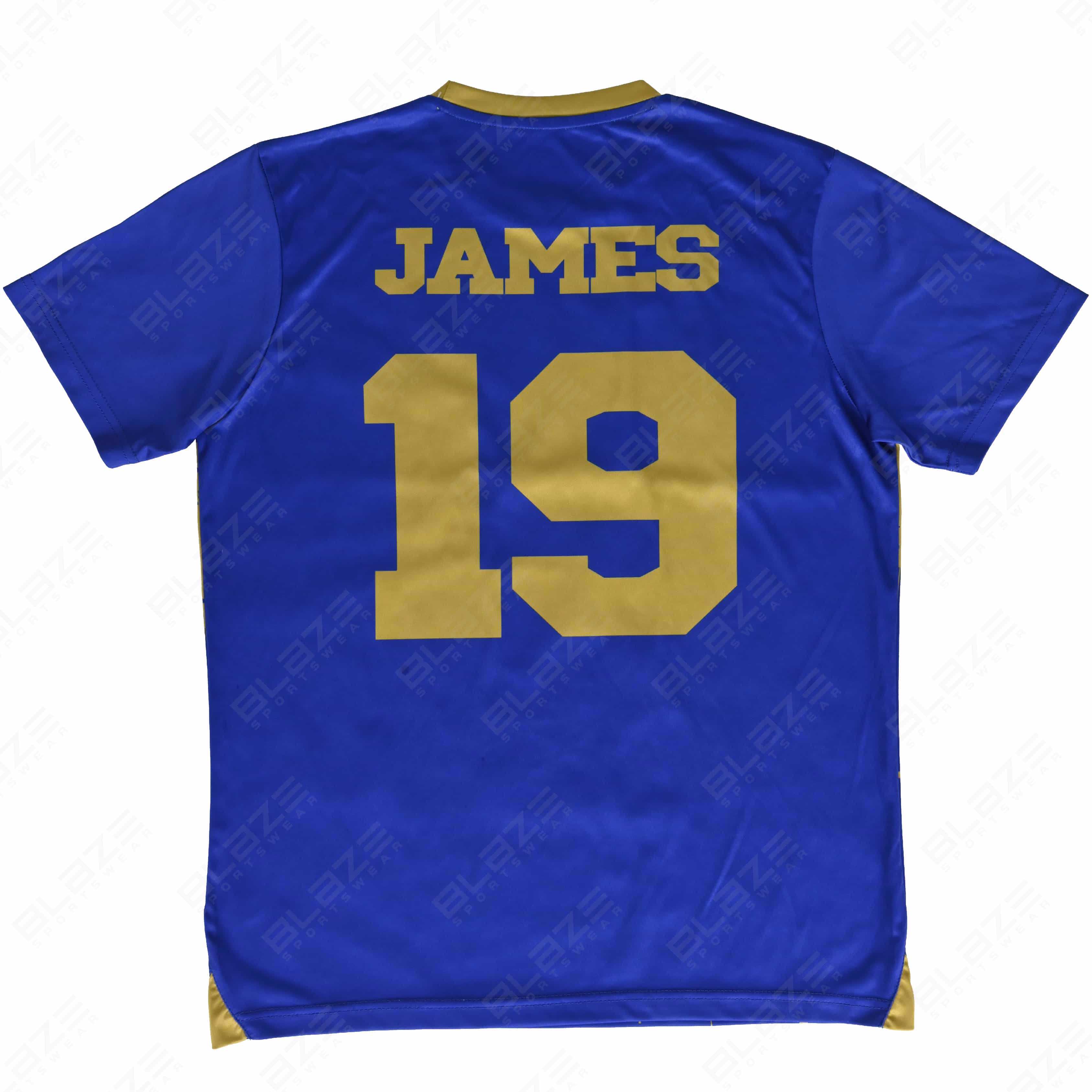  Custom soccer kits crafted from lightweight 100% polyester with digital print for super performance
