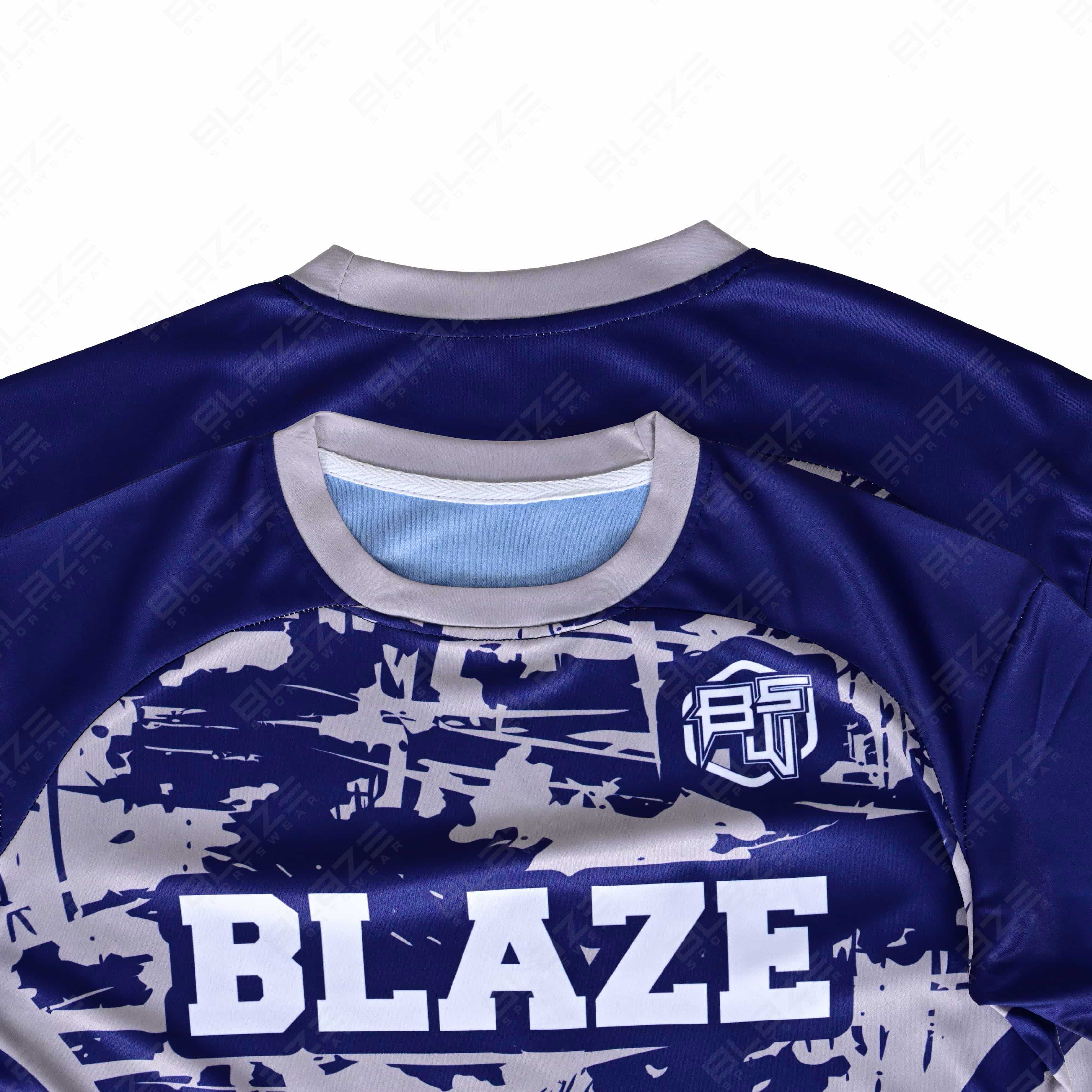 Custom 100% polyester soccer kits with lightweight design and digital printing for peak performance. - view 5