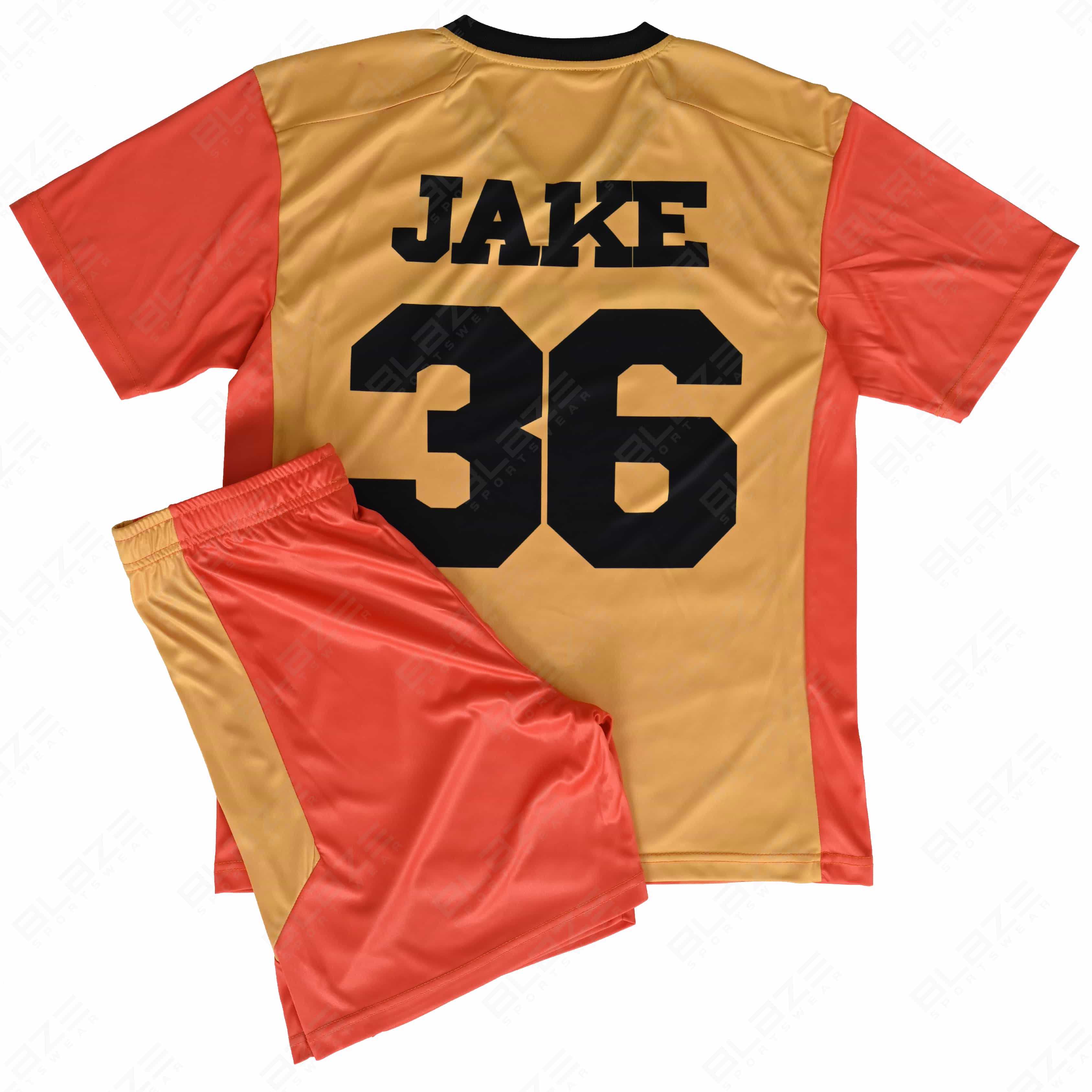  Soccer uniforms made from 100% polyester, lightweight with digital printing for maximum performance - view 4