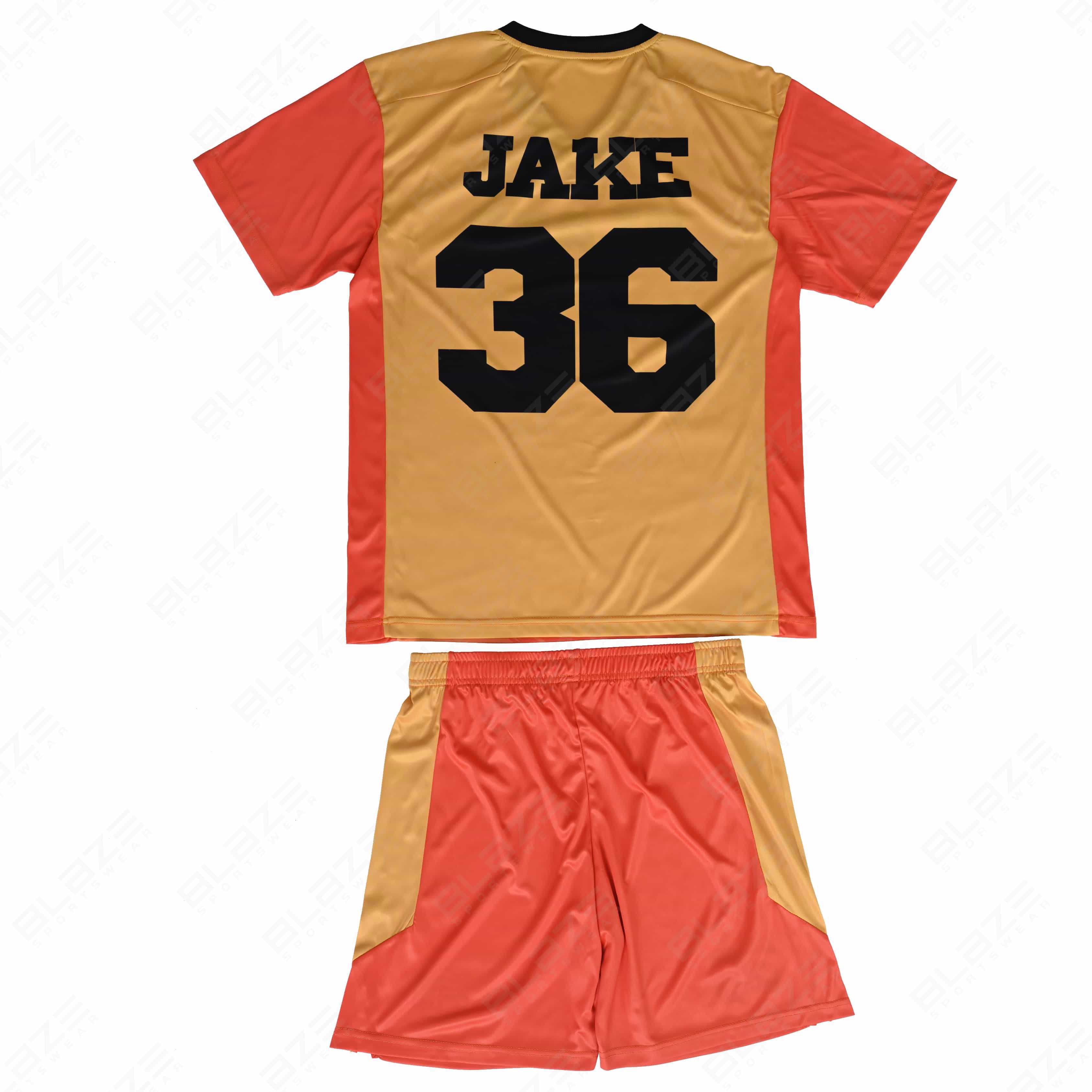  Soccer uniforms made from 100% polyester, lightweight with digital printing for maximum performance - view 5
