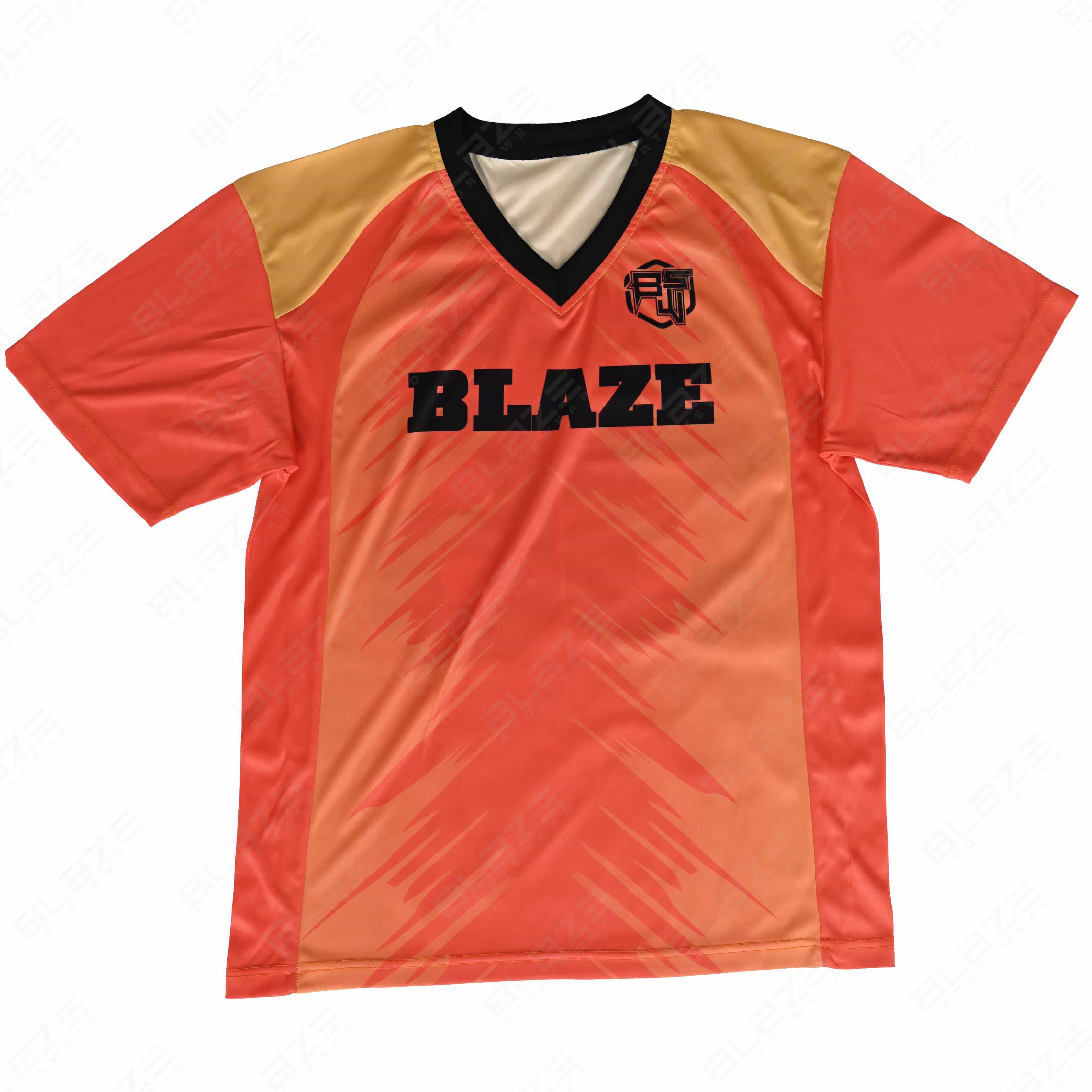  Soccer uniforms made from 100% polyester, lightweight with digital printing for maximum performance - view 6