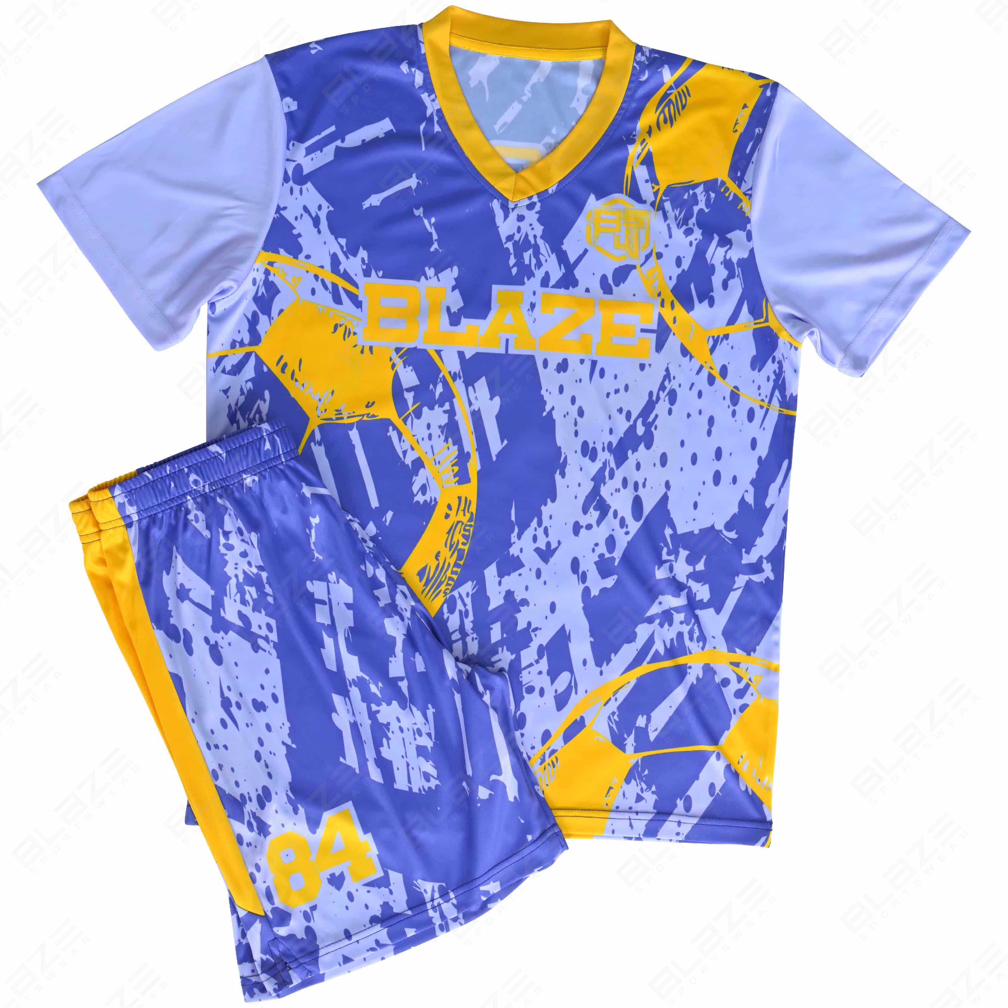  Lightweight 100% polyester soccer uniforms with digital printing, designed for optimal performance. - view 11