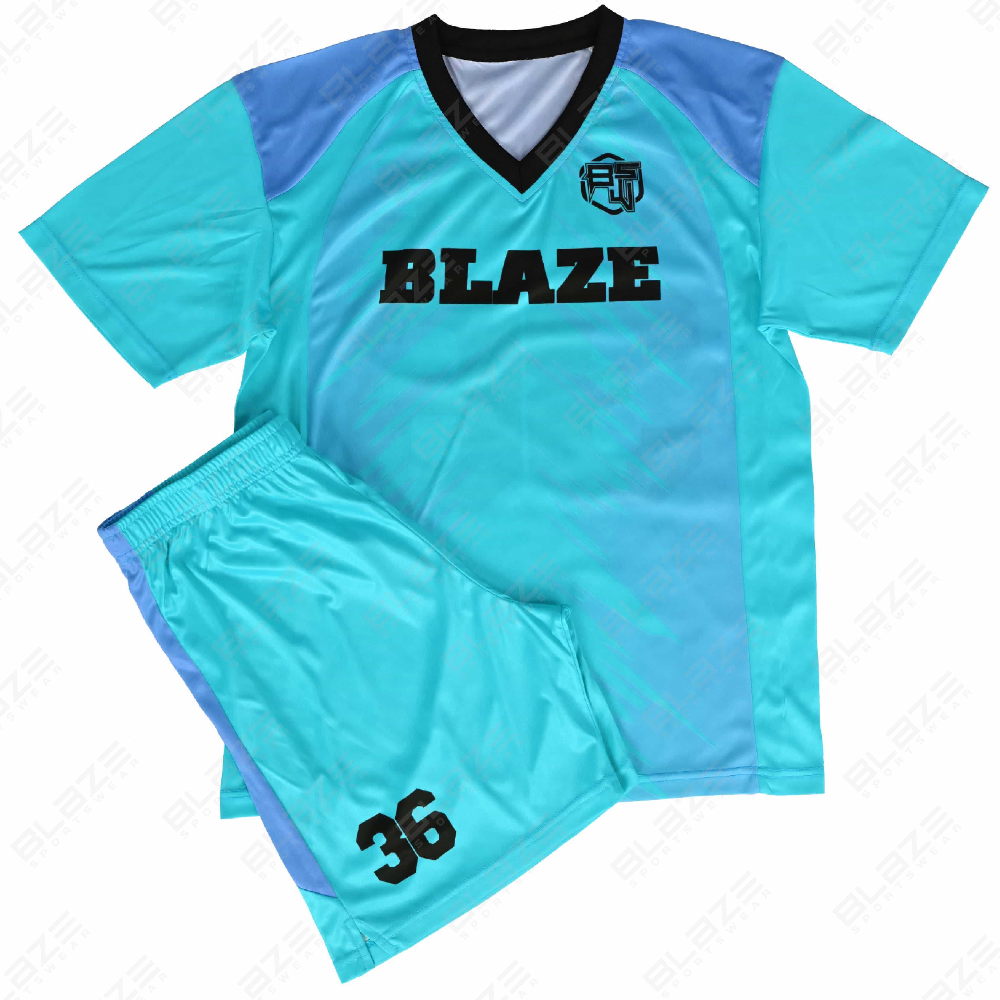  Lightweight 100% polyester soccer uniforms with digital printing, designed for optimal performance. - view 15