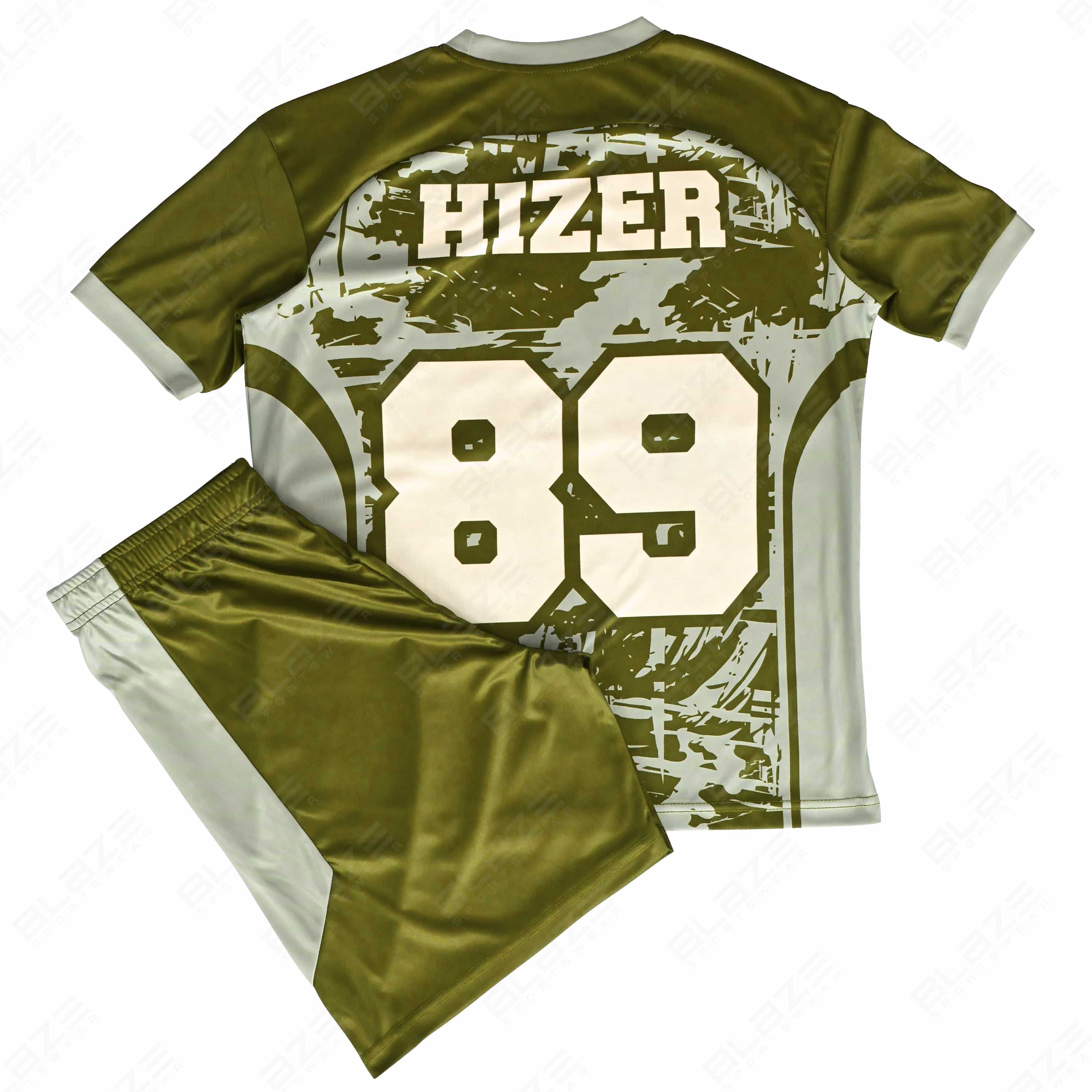 100% polyester, lightweight soccer kits featuring digital printing for enhanced athletic performance - view 5