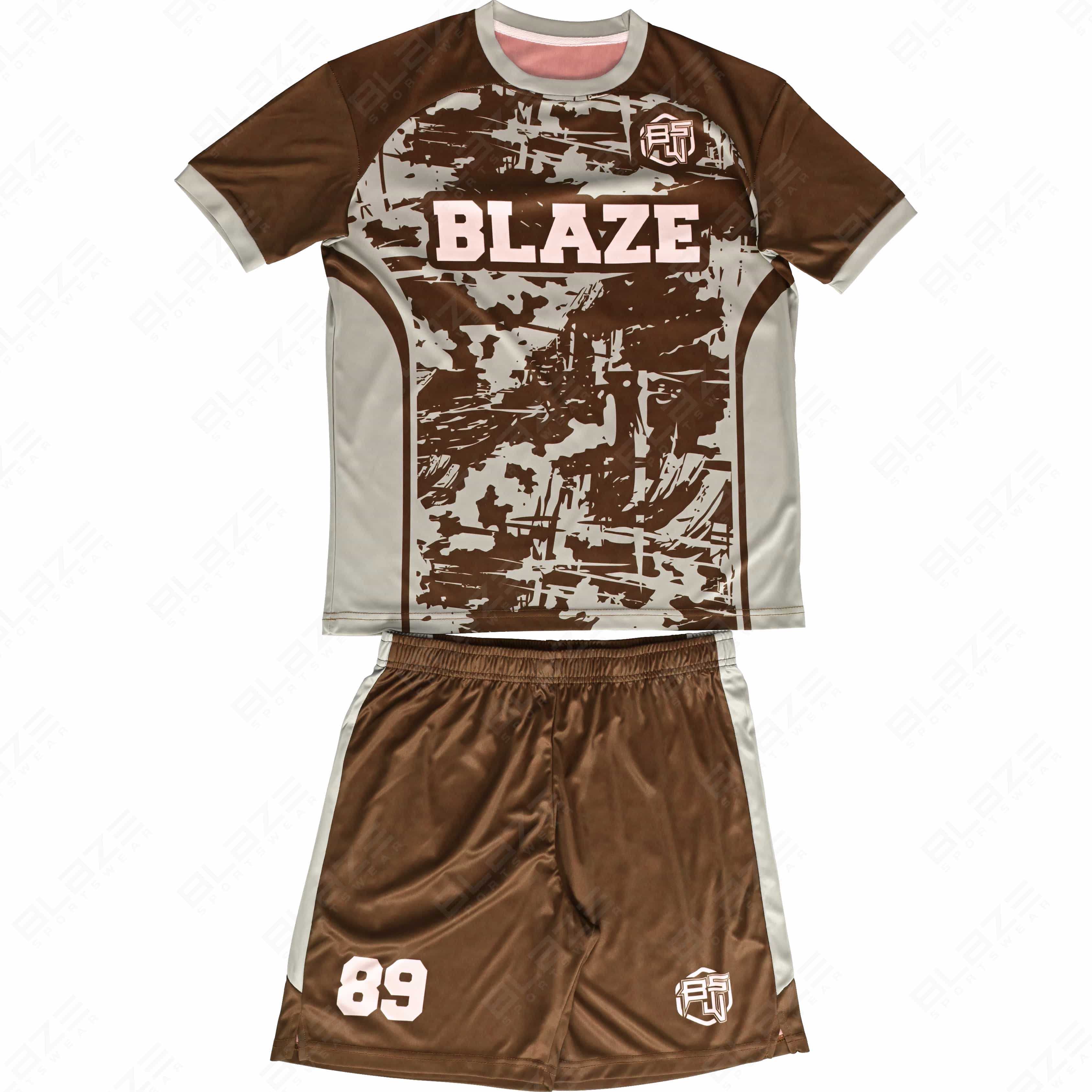 Custom lightweight soccer kits made from 100% polyester with digital printing, for peak performance. - view 2