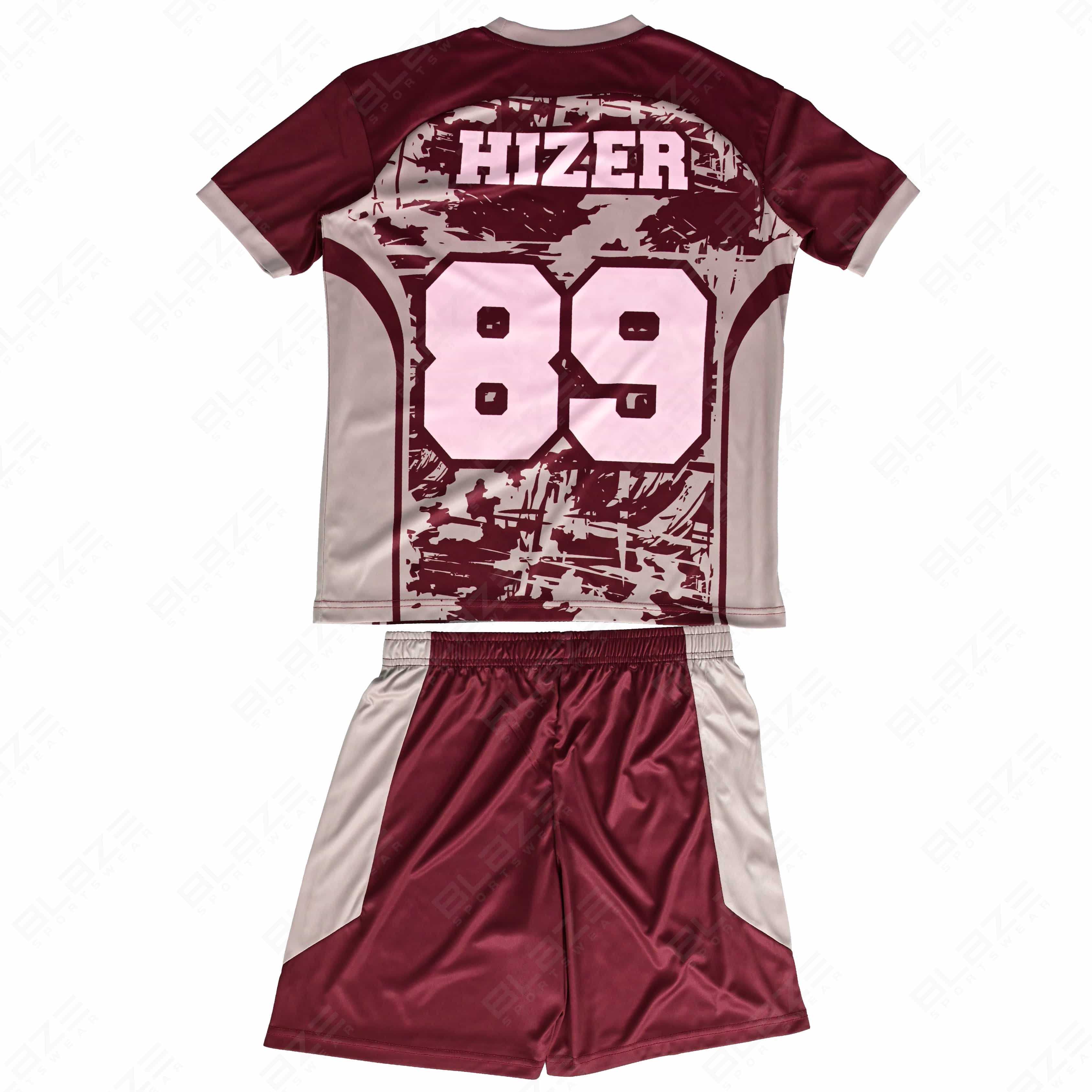  Soccer kits crafted from lightweight 100% polyester with digital printing for Quality performance. - view 2