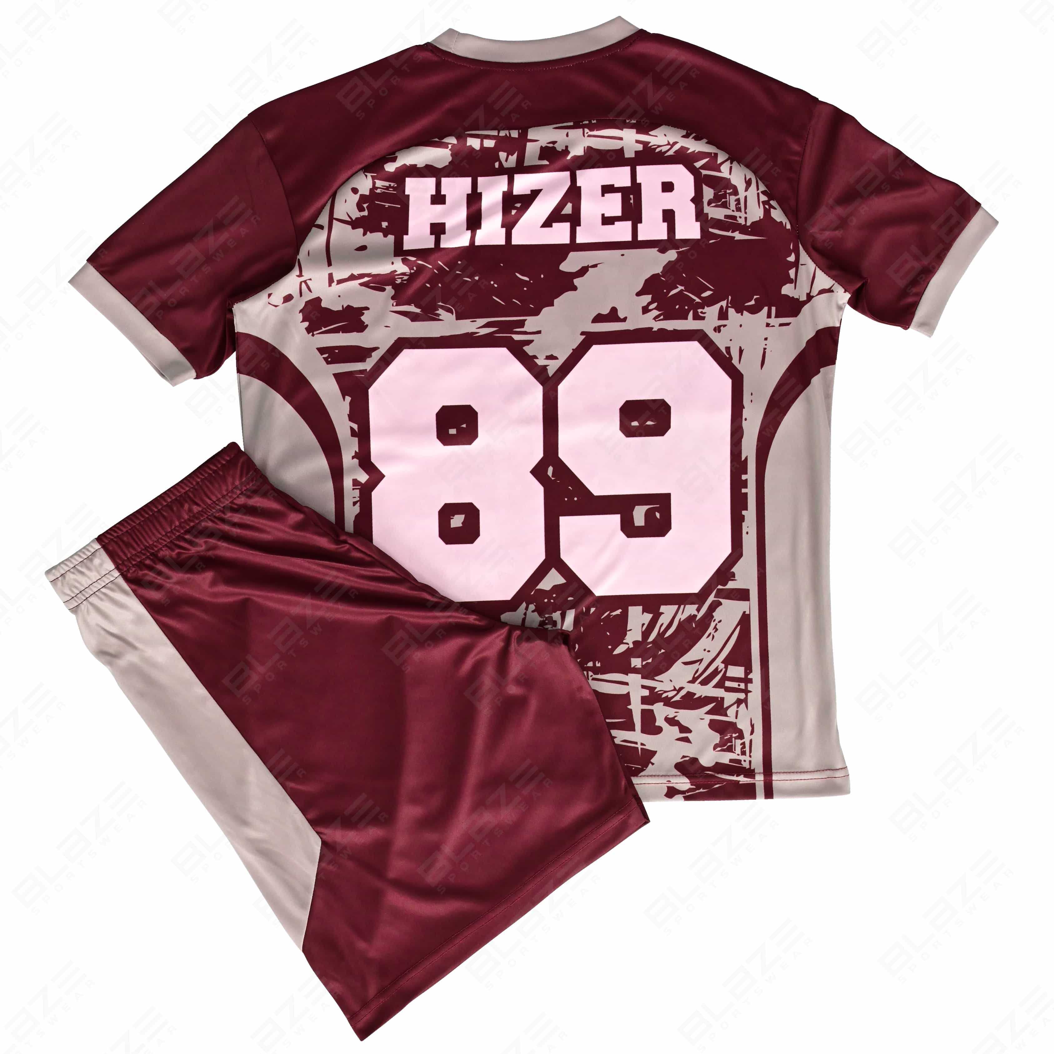  Soccer kits crafted from lightweight 100% polyester with digital printing for Quality performance. - view 3