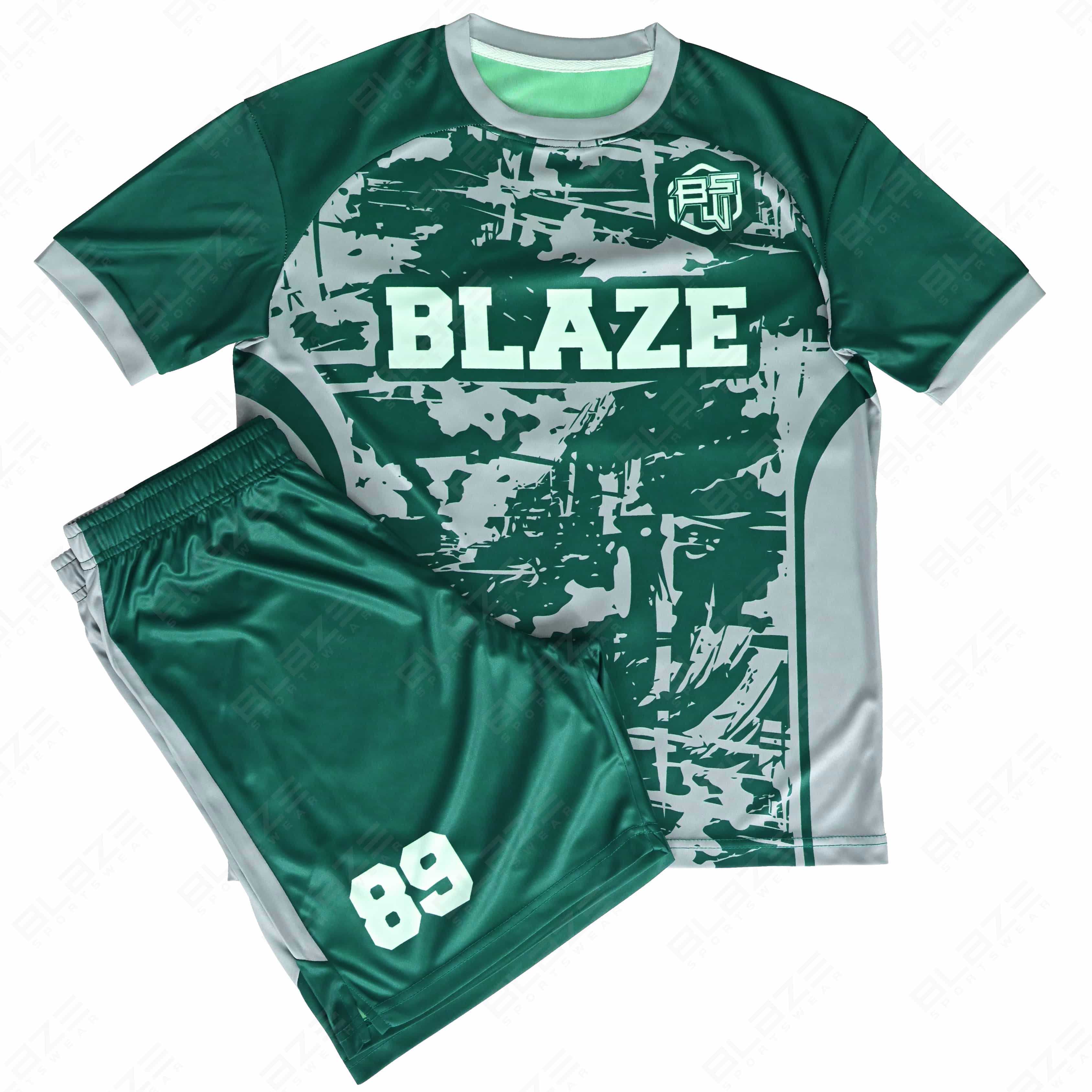  100% lightweight polyester soccer kits with digital printing designed for athletic performance. - view 4