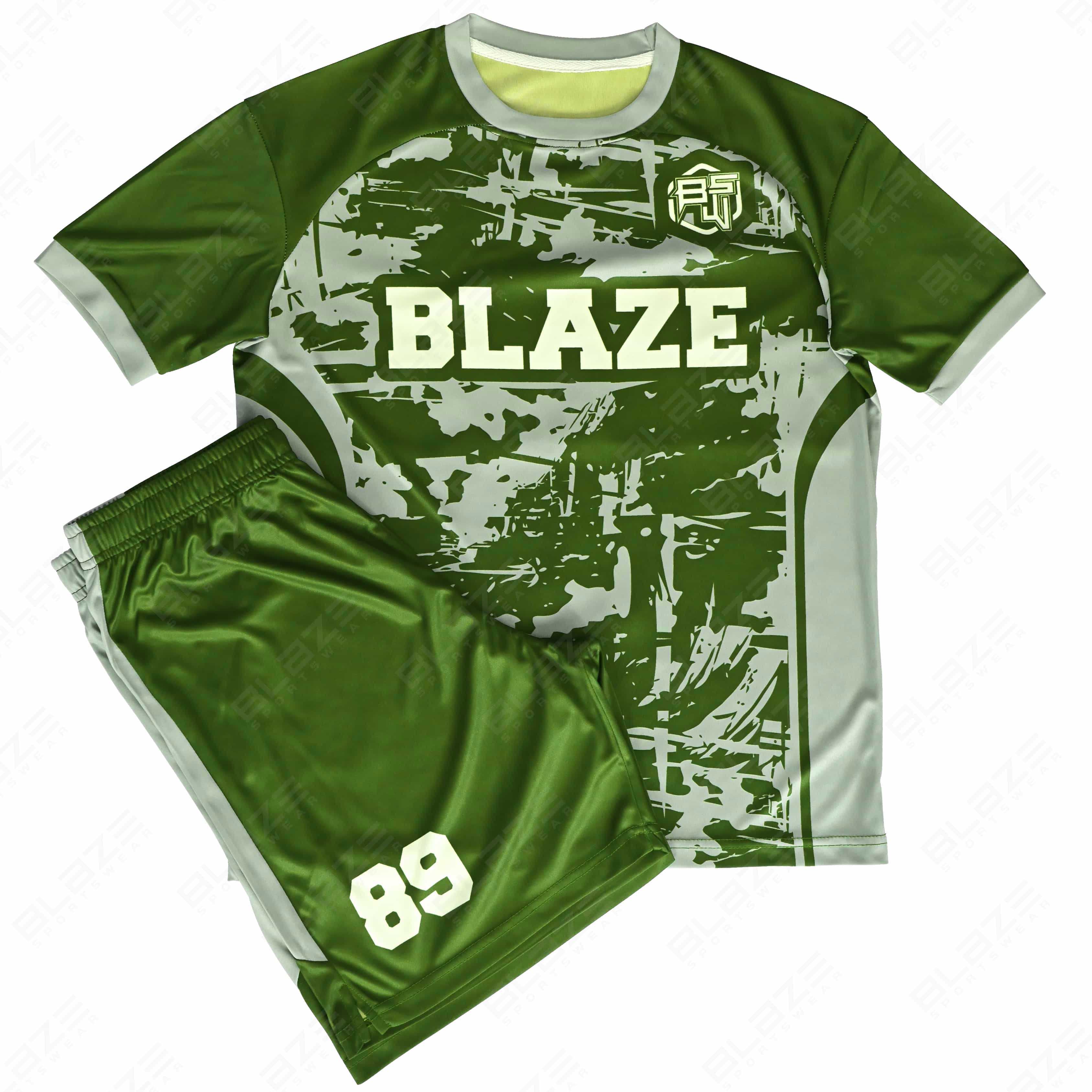  Custom lightweight soccer kits featuring 100% polyester and digital printing for best performance. - view 3