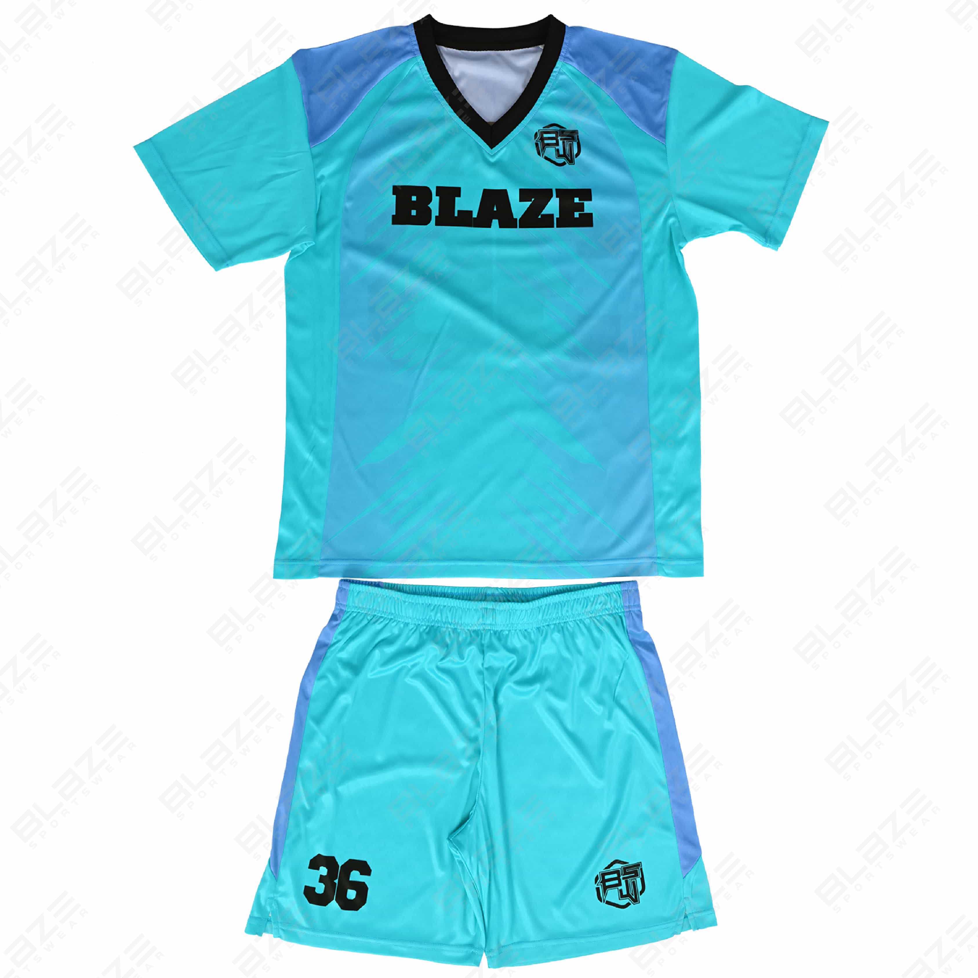  Custom lightweight 100% polyester soccer jerseys with digital print for optimal performance. - view 6