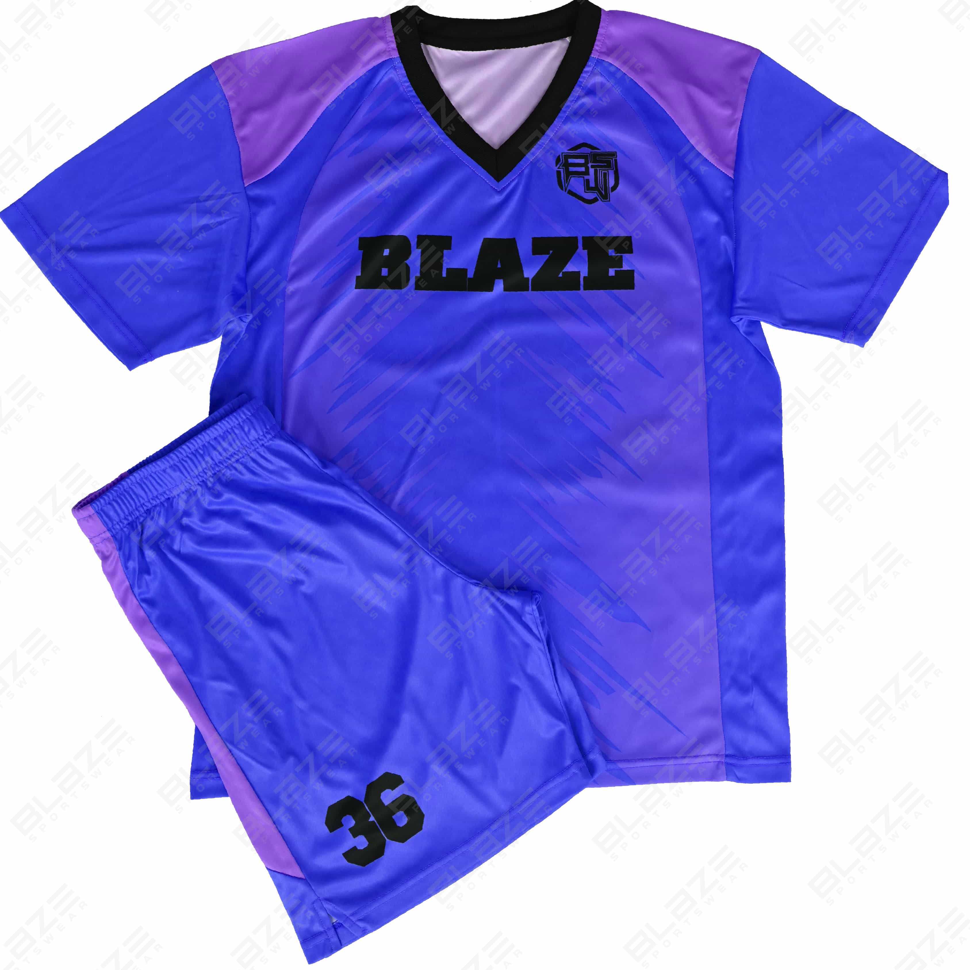 Custom Lightweight soccer jerseys made from 100% polyester with digital printing for top performance - view 9