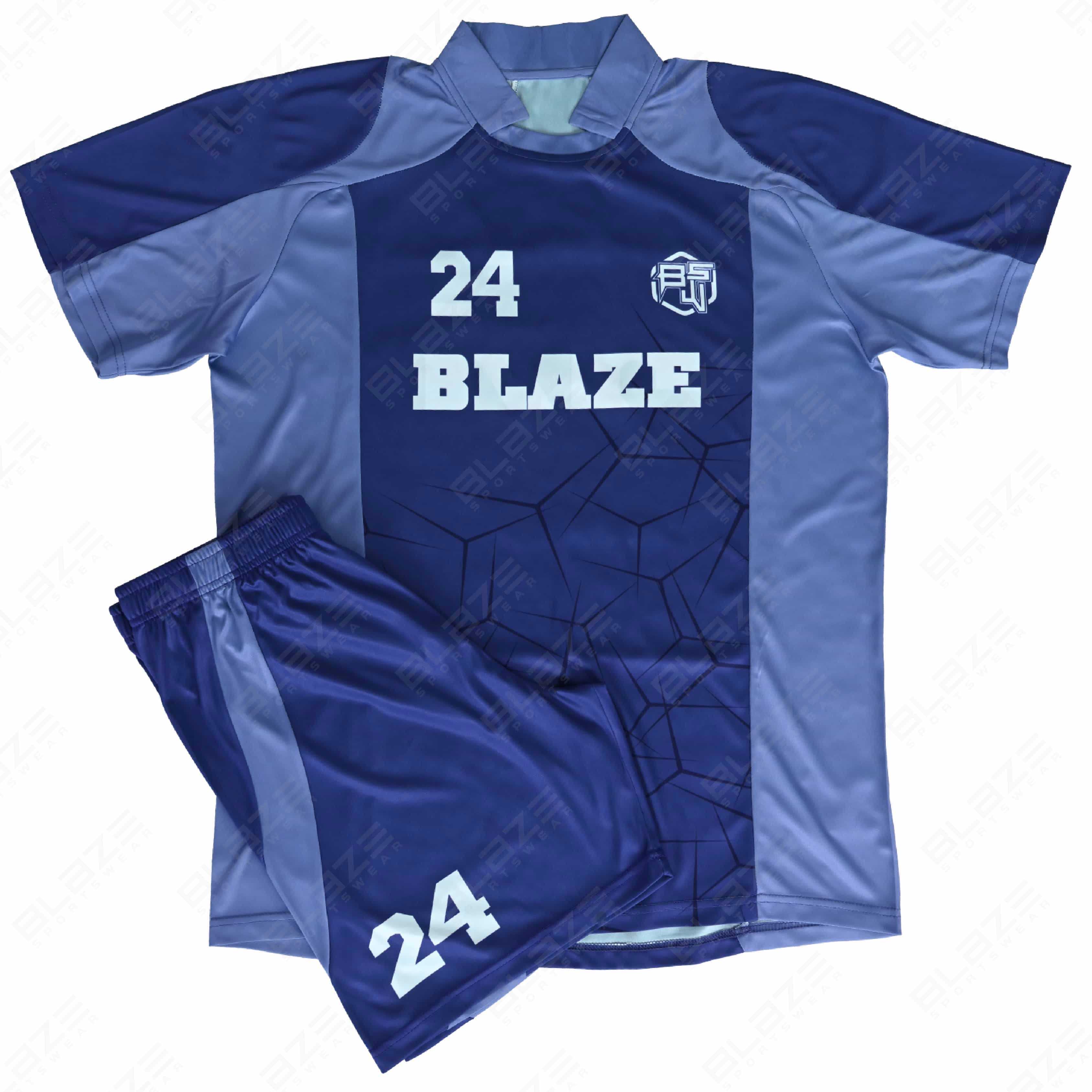 Custom Lightweight soccer jerseys made from 100% polyester with digital printing for top performance - view 13