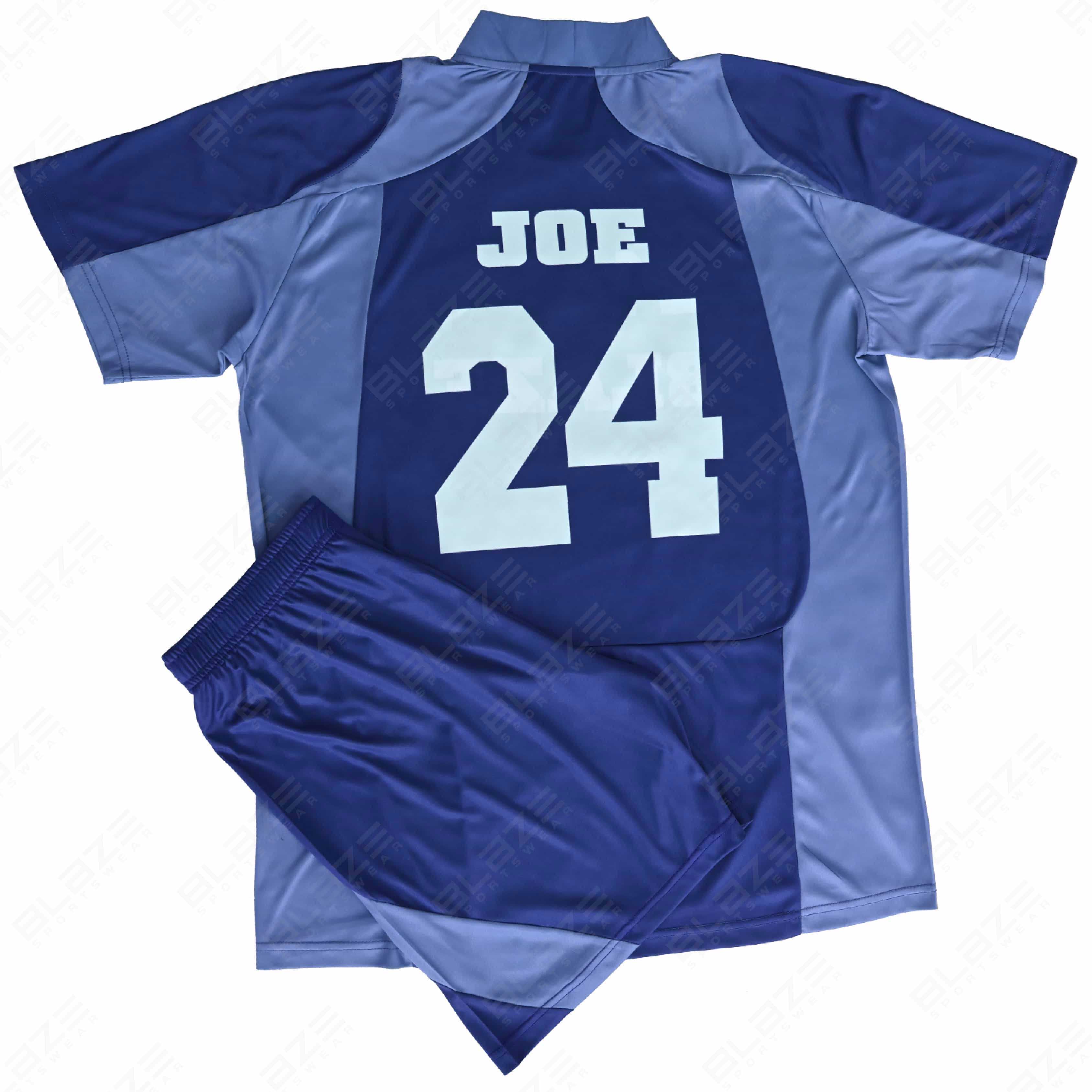  Custom lightweight soccer kits in 100% polyester with digital printing for optimal performance