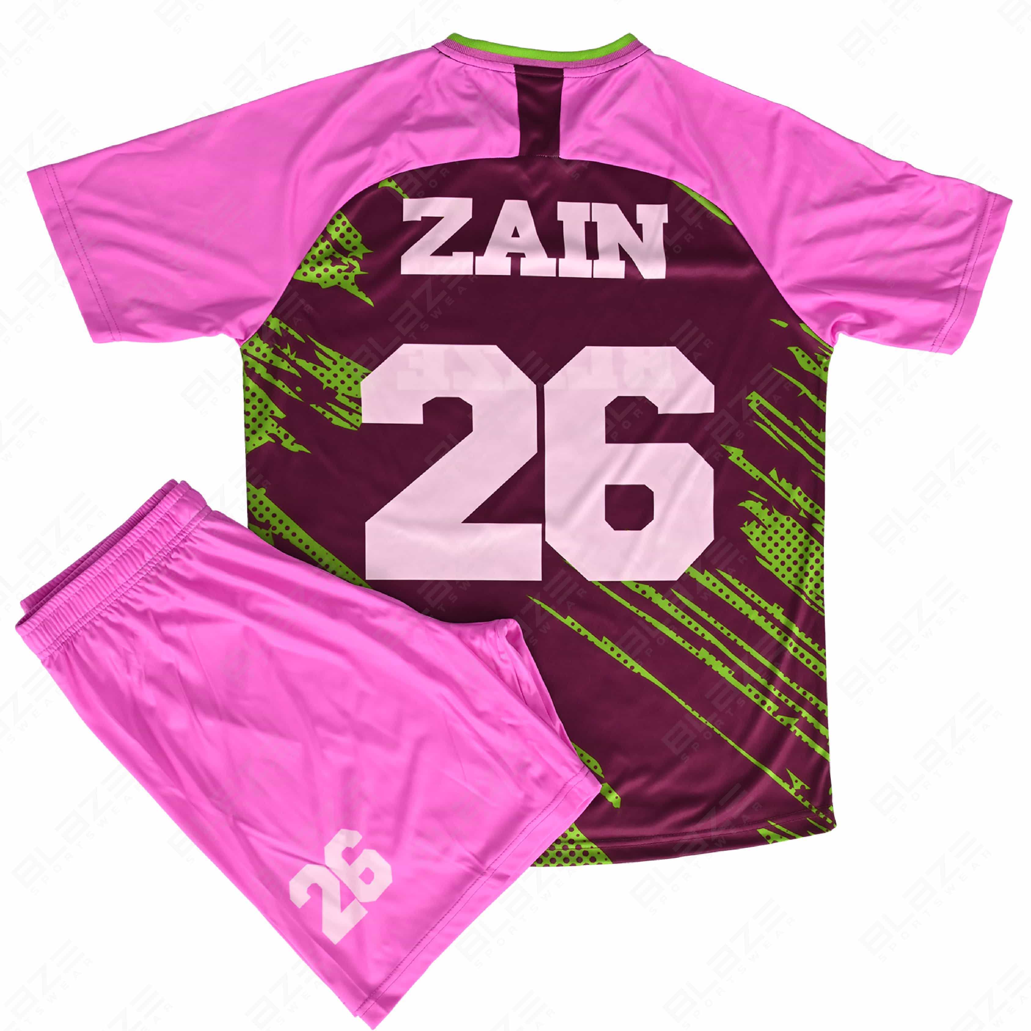 Custom soccer jerseys made from lightweight 100% polyester with digital printing for Top performance - view 4