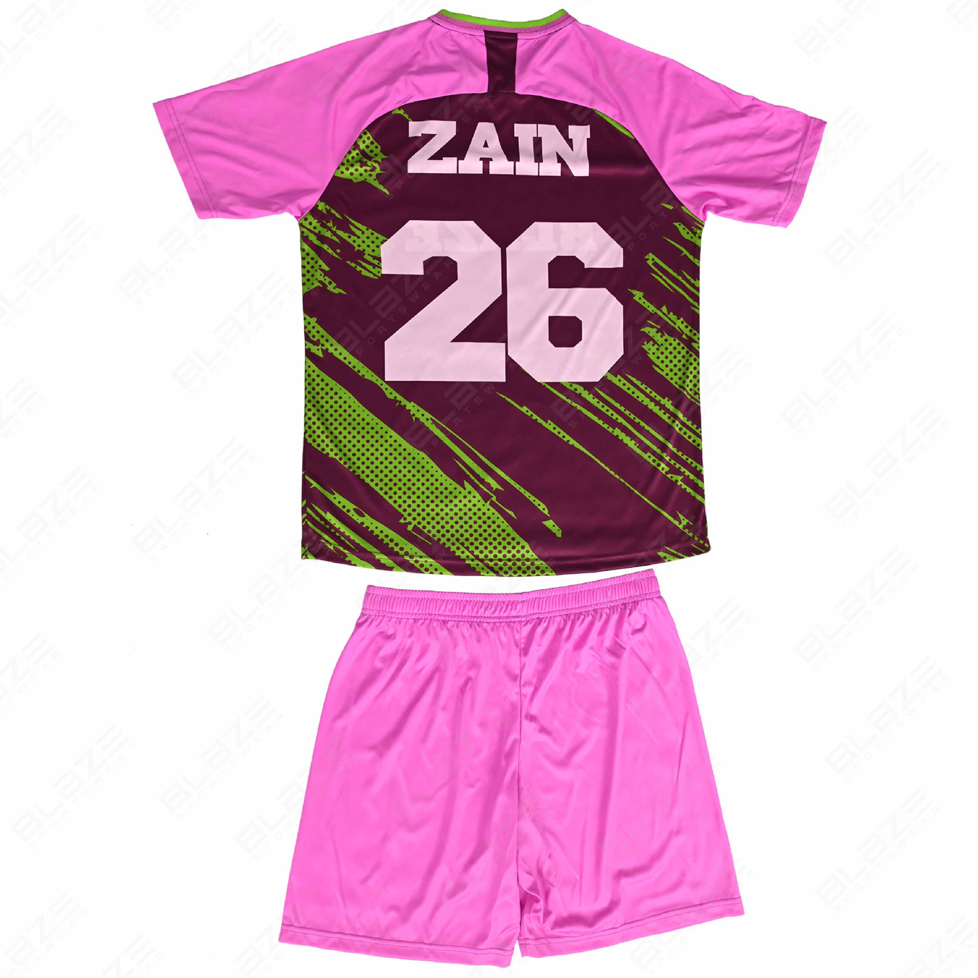 Custom soccer jerseys made from lightweight 100% polyester with digital printing for Top performance - view 5