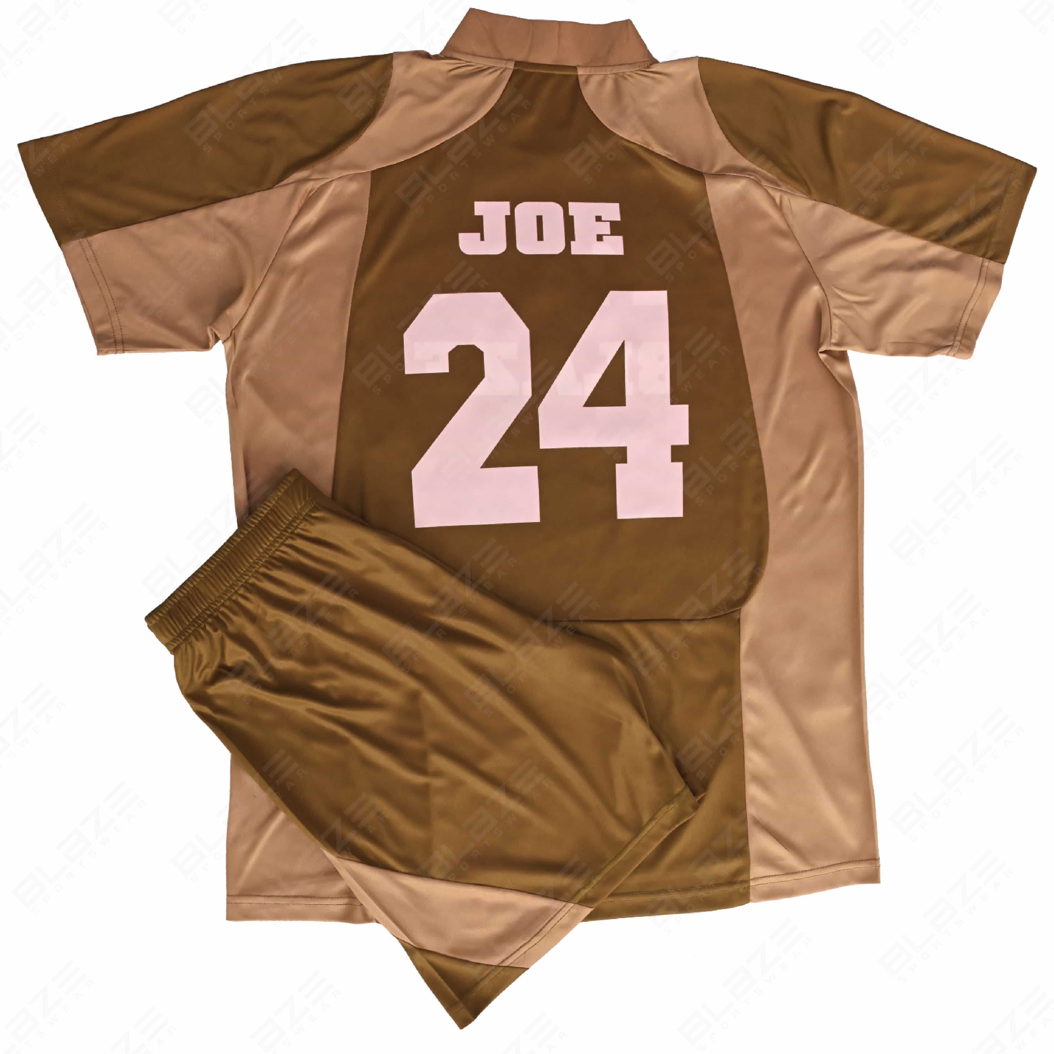 Custom soccer kits crafted from lightweight 100% polyester with digital printing for top performance - view 6
