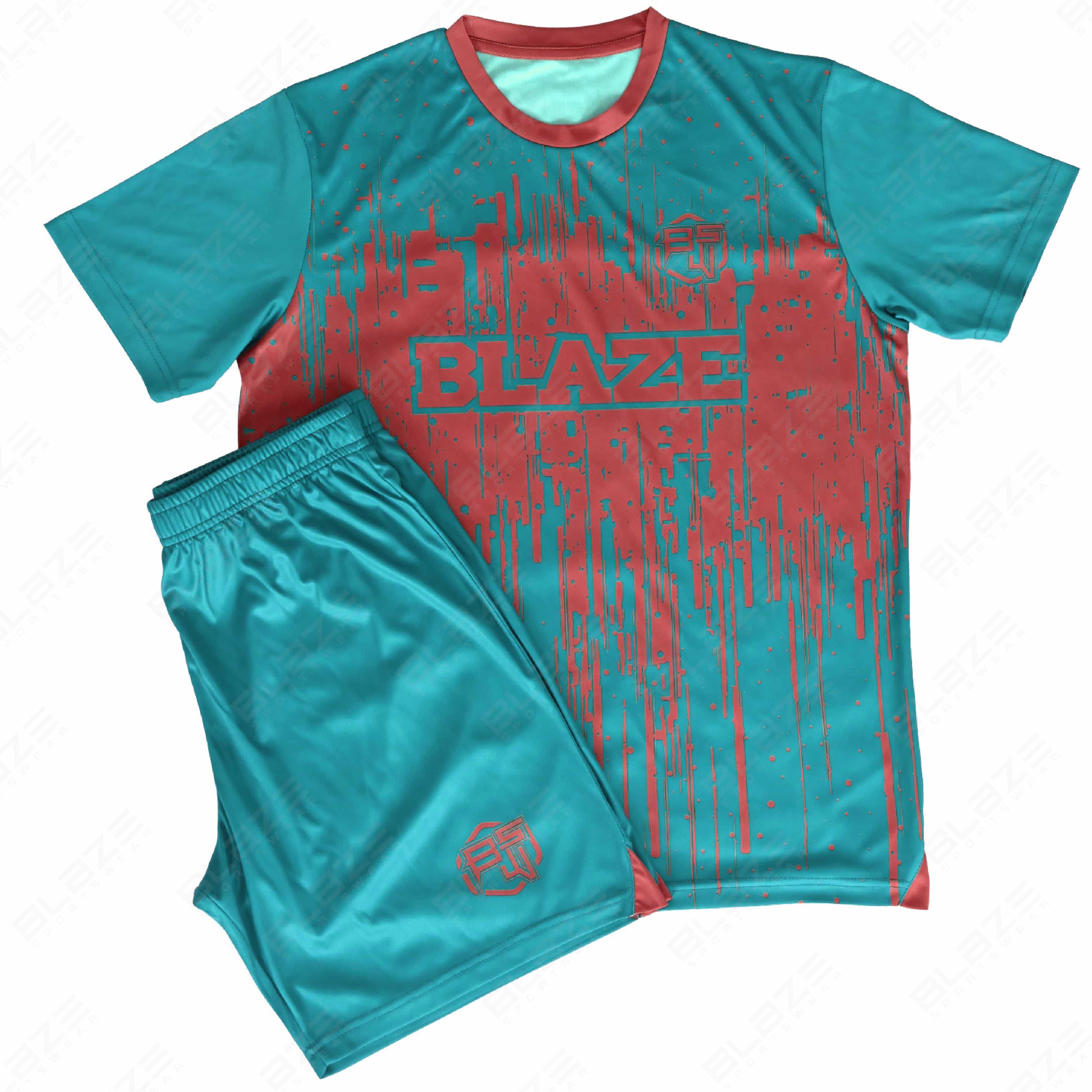 100% polyester Lightweight soccer gear made from with digital printing for excellent performance.