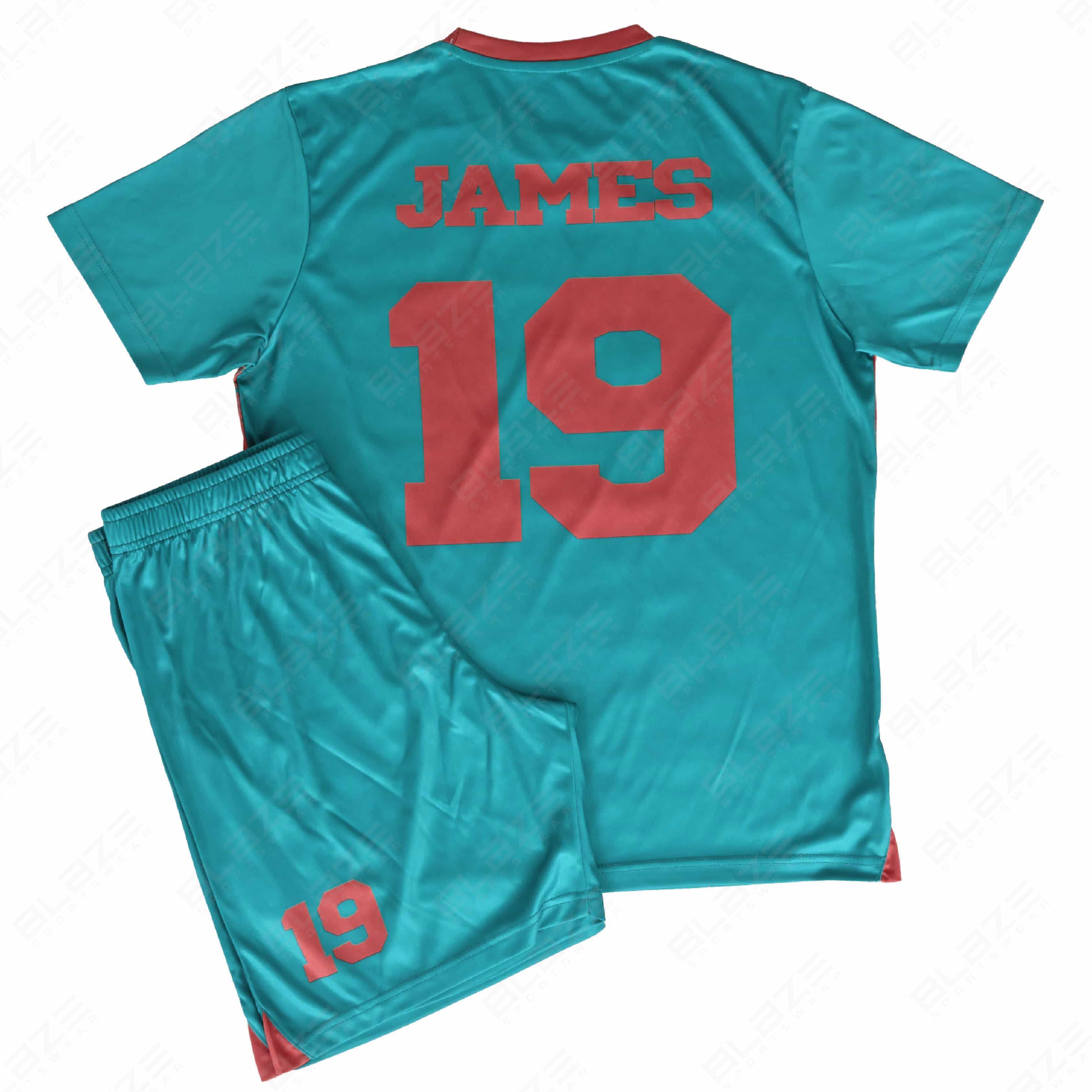 100% polyester Lightweight soccer gear made from with digital printing for excellent performance. - view 5