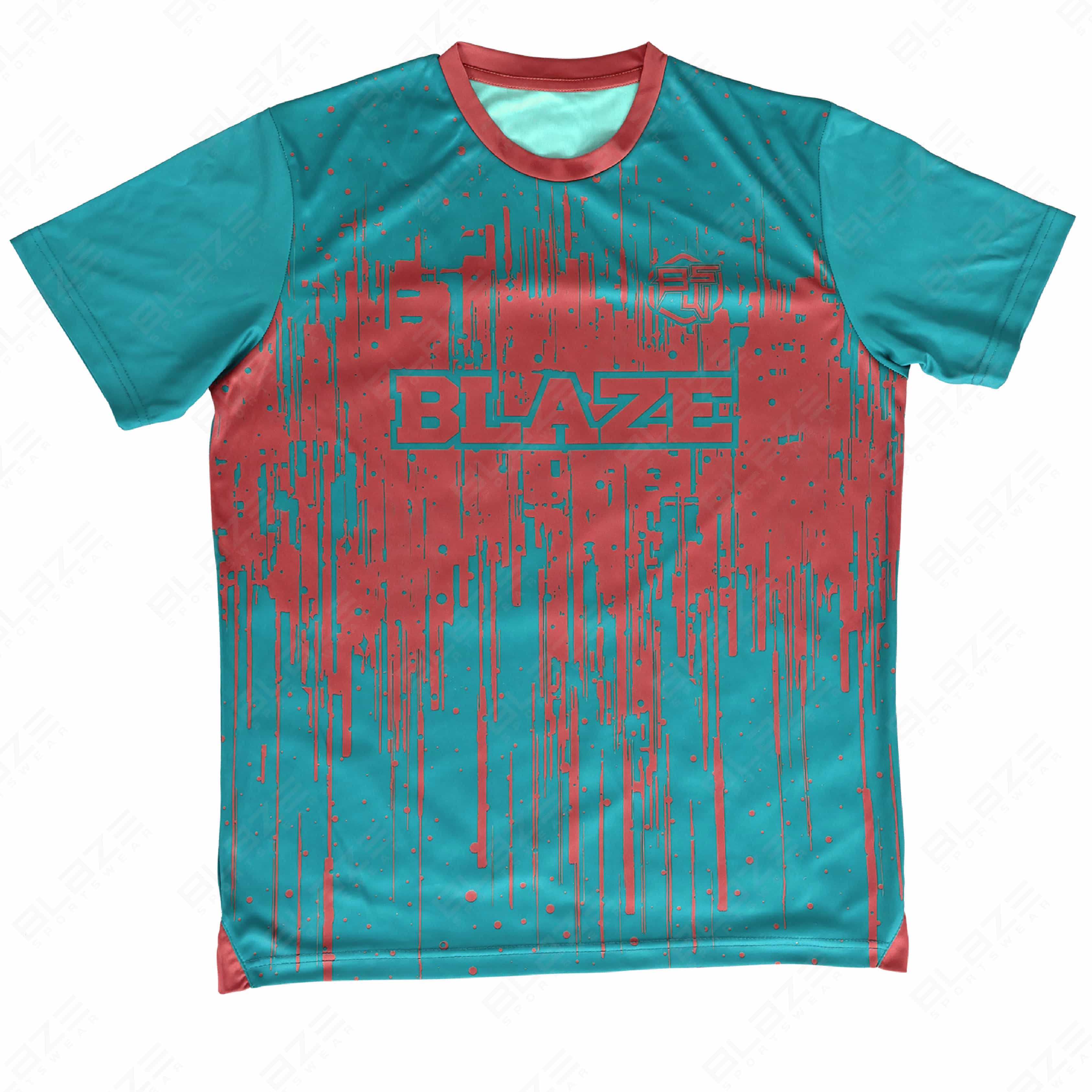100% polyester Lightweight soccer gear made from with digital printing for excellent performance. - view 8